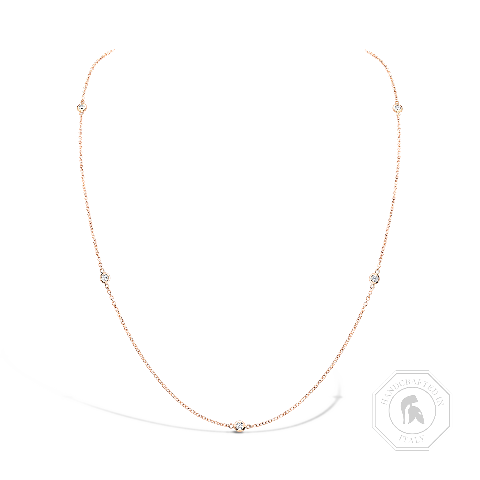 Sundance Diamond Necklace Brilliant Cut, Rub Over Set_1