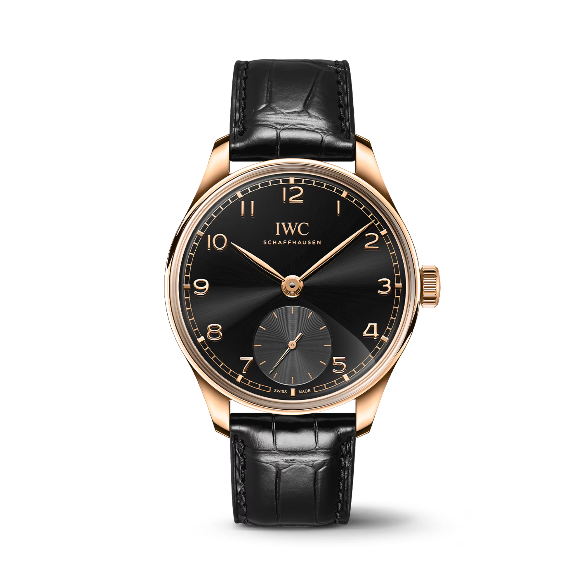 IWC Portugieser Automatic 40.4mm, Black Dial, Arabic Numerals_1