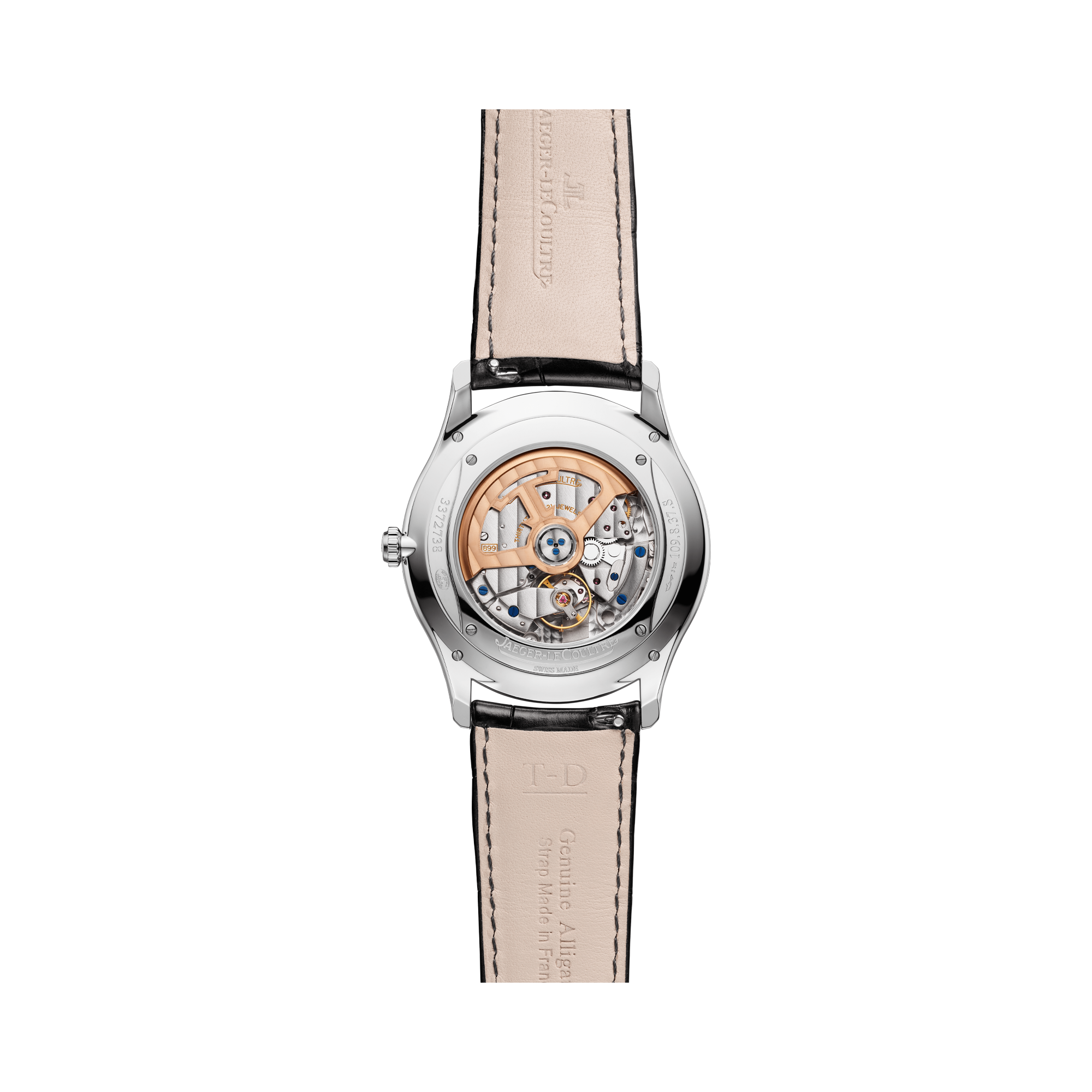 Jaeger-LeCoultre Master Ultra Thin Date 39mm, Blue Dial, Baton Numeral_2