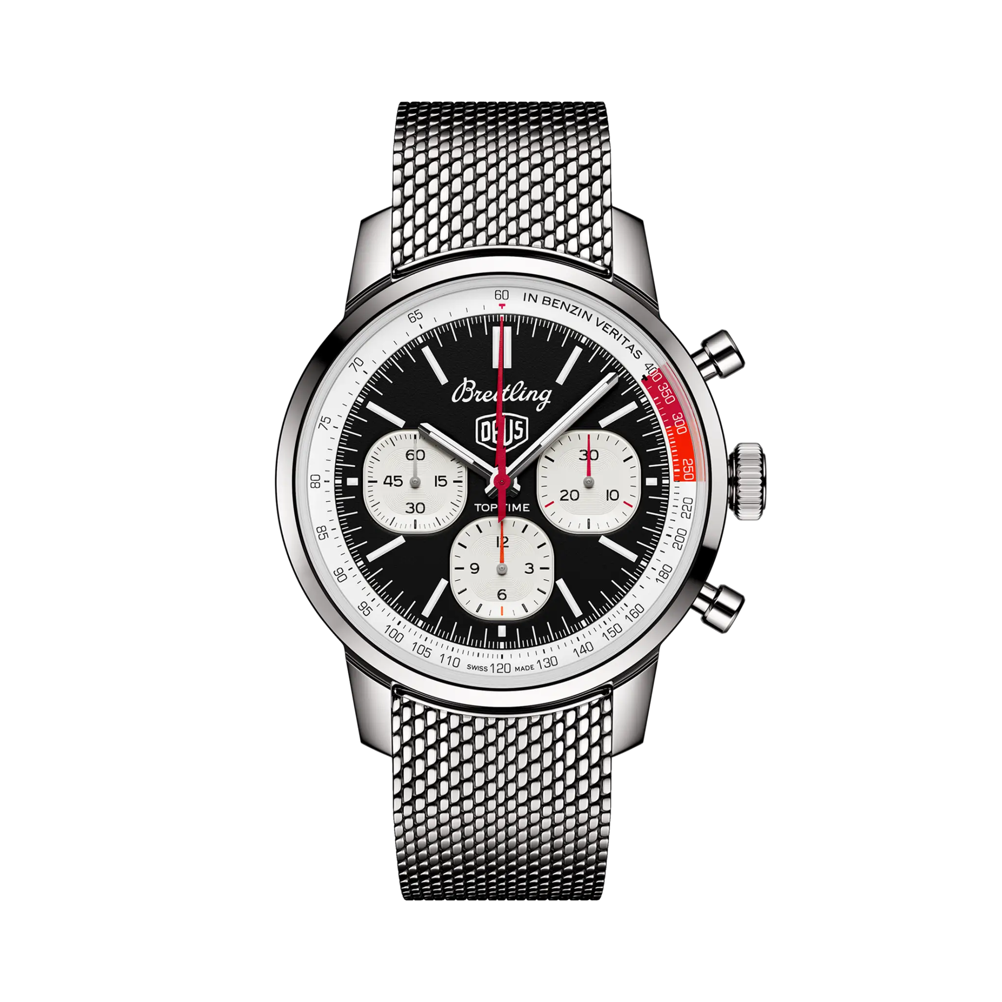 Breitling Top Time B01 Deus 41mm, Black Dial, Baton Numerals_1