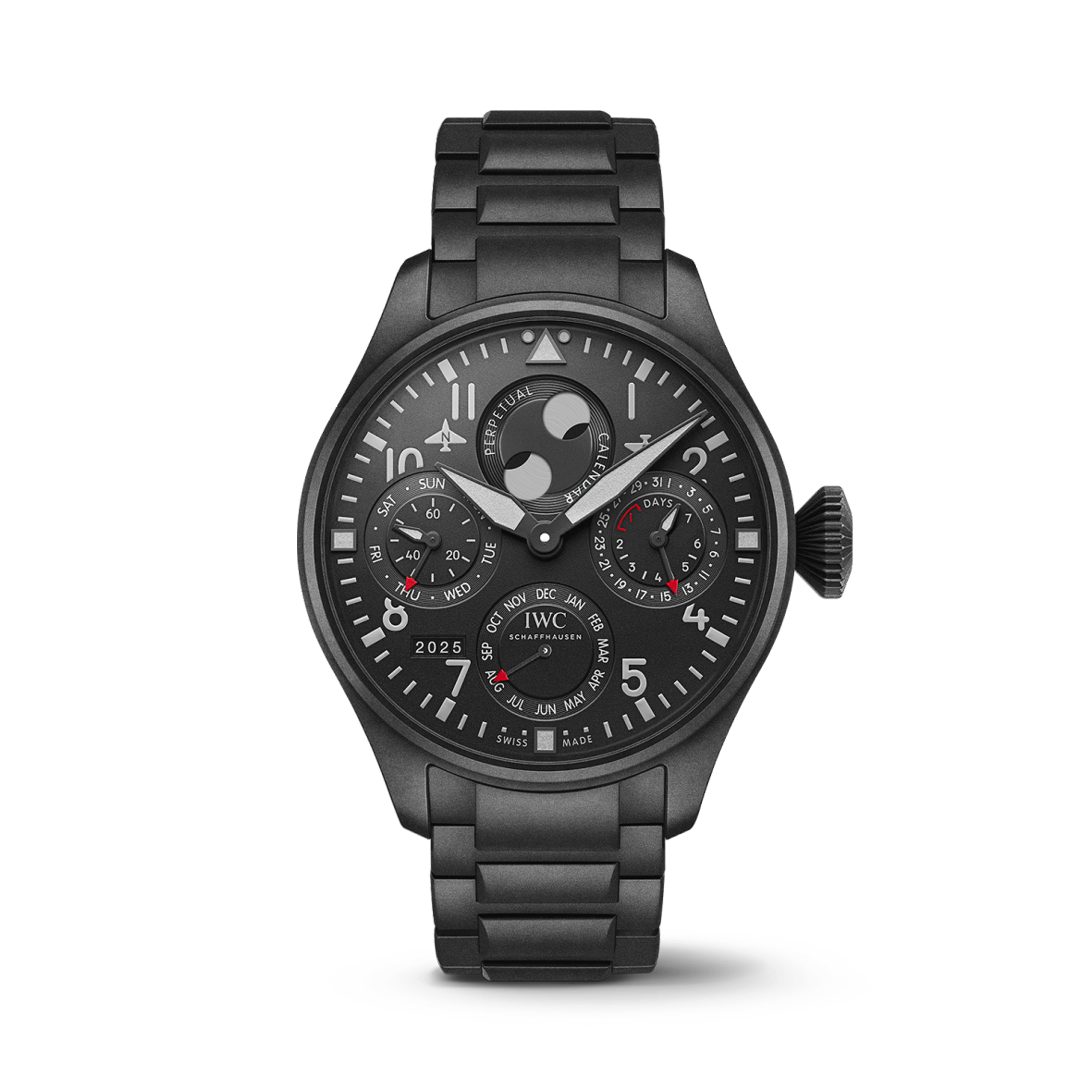 IWC Big Pilot's Perpetual Calendar Ceratanium 46.2mm, Black Dial, Arabic Numerals_1