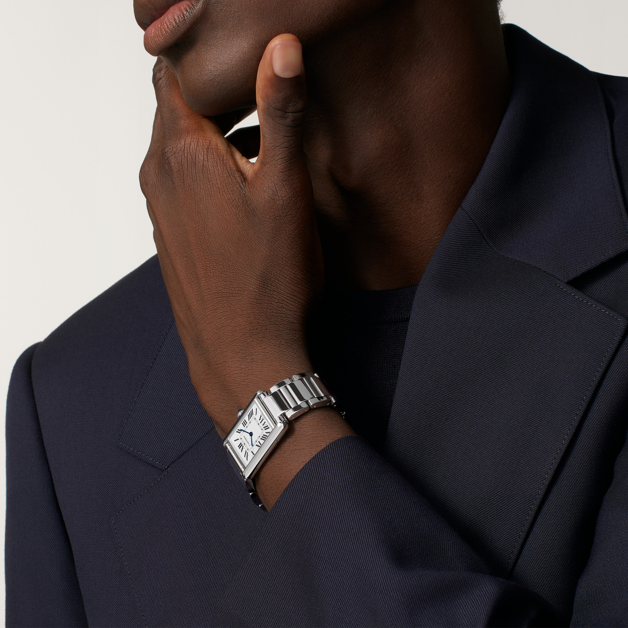 Cartier Tank Must 33.7mm, Silver Dial, Roman Numerals_6