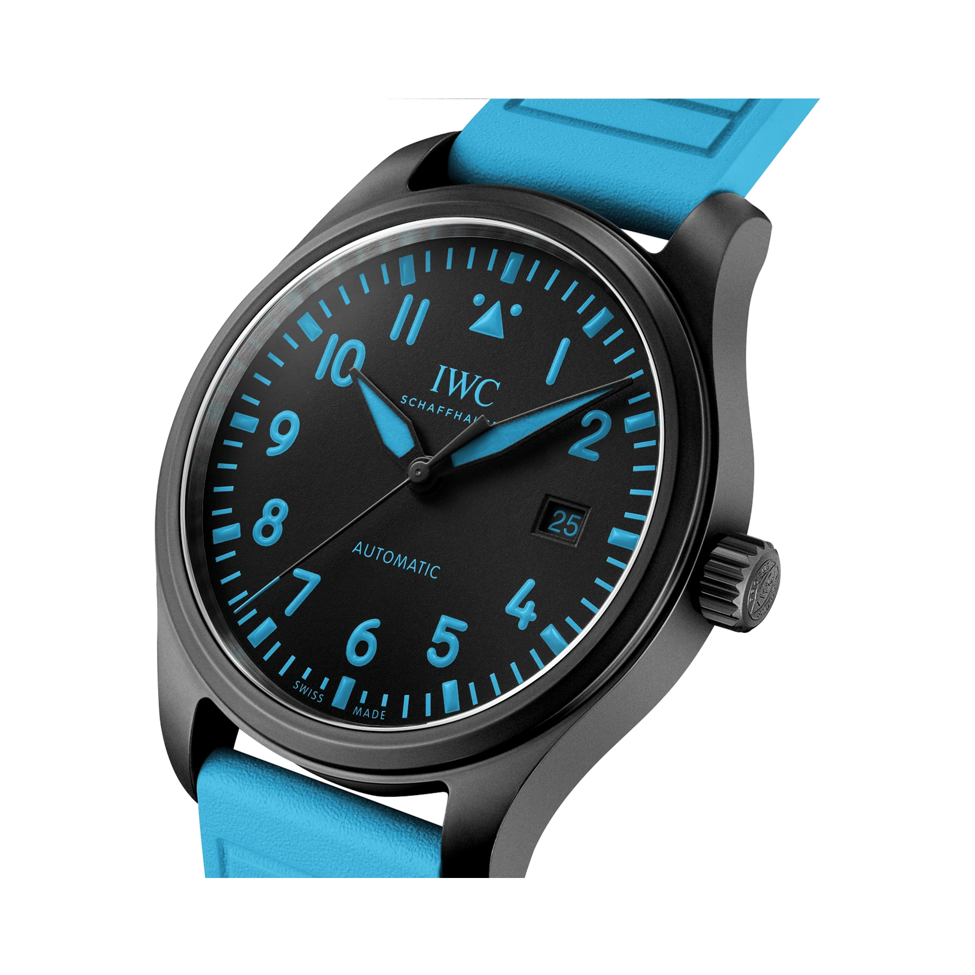 IWC Pilot's Automatic 41 George Russell 41mm, Black Dial, Arabic Numerals_3