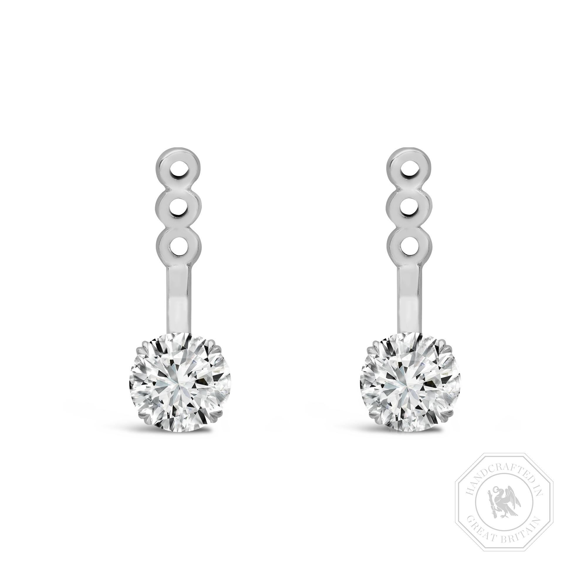 Celia 1.10ct Botswana Diamond Set Brilliant cut, Claw set_1