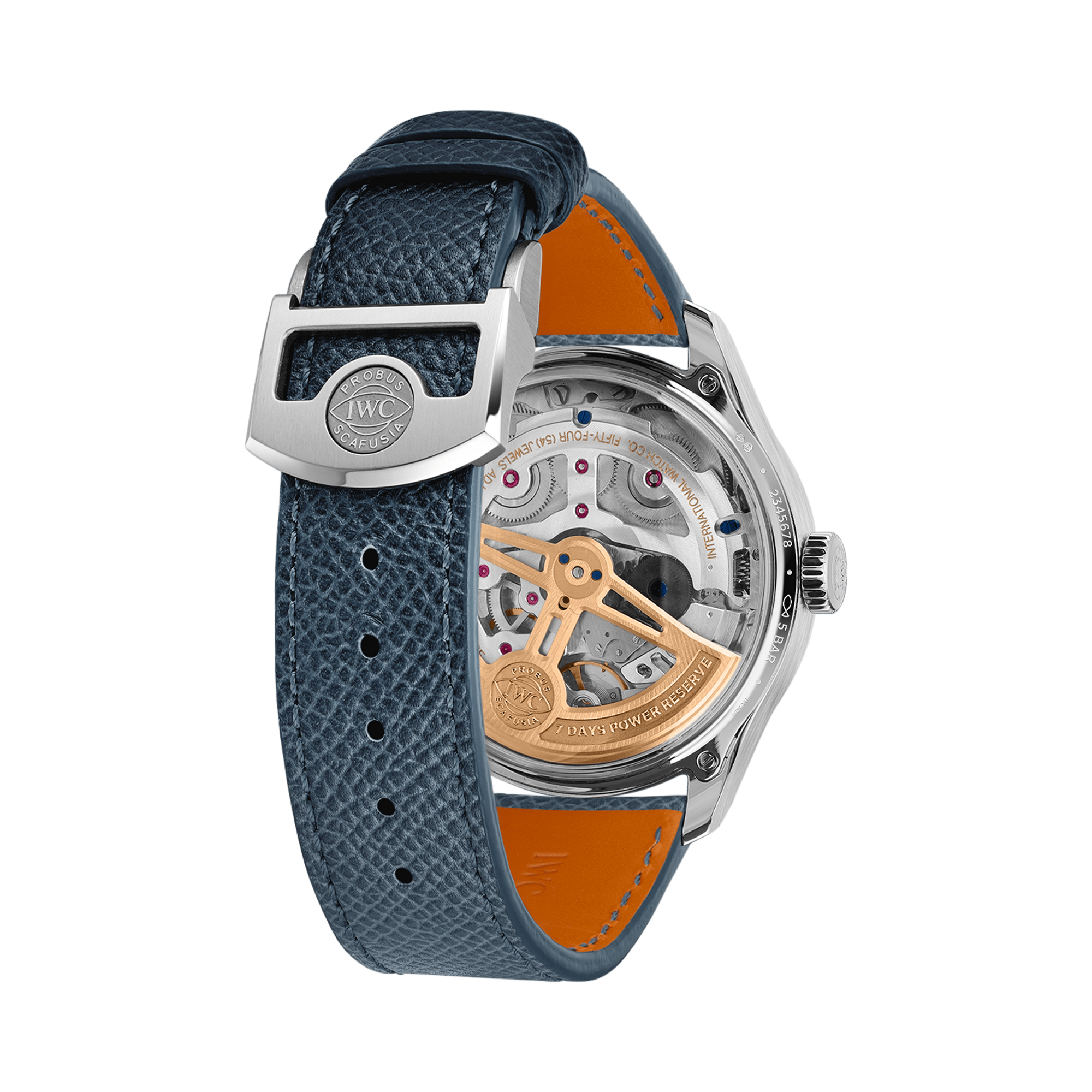 IWC Portugieser Perpetual Calendar 44.4mm, Blue Dial, Arabic Numerals_4