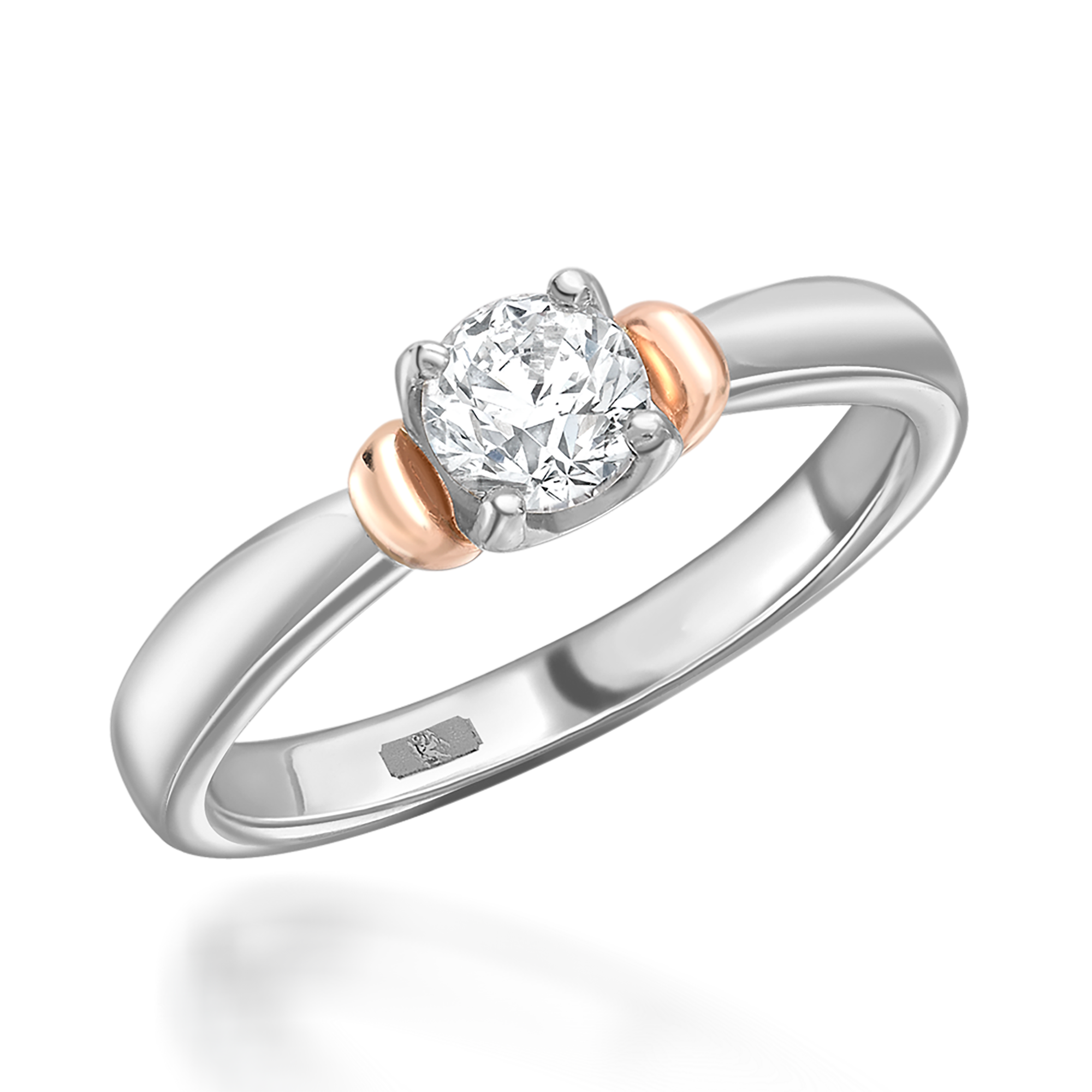 Empire 0.30ct Diamond Solitaire Ring Brilliant cut, Claw set_1