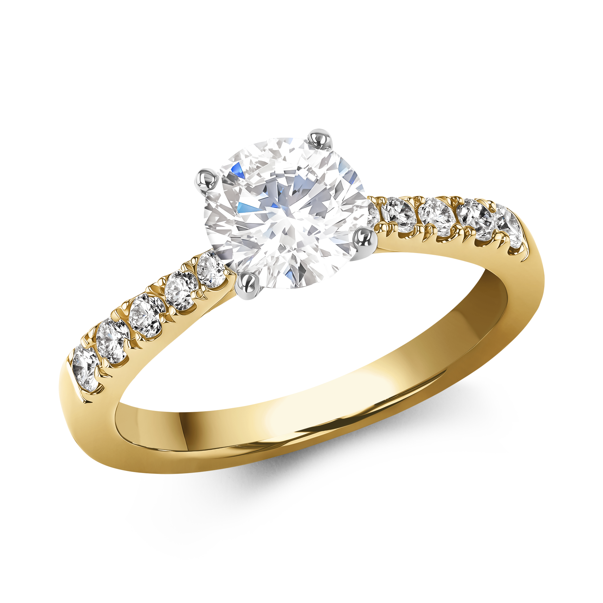 Duchess 0.90ct Diamond Solitaire Ring Brilliant cut, Claw set_1