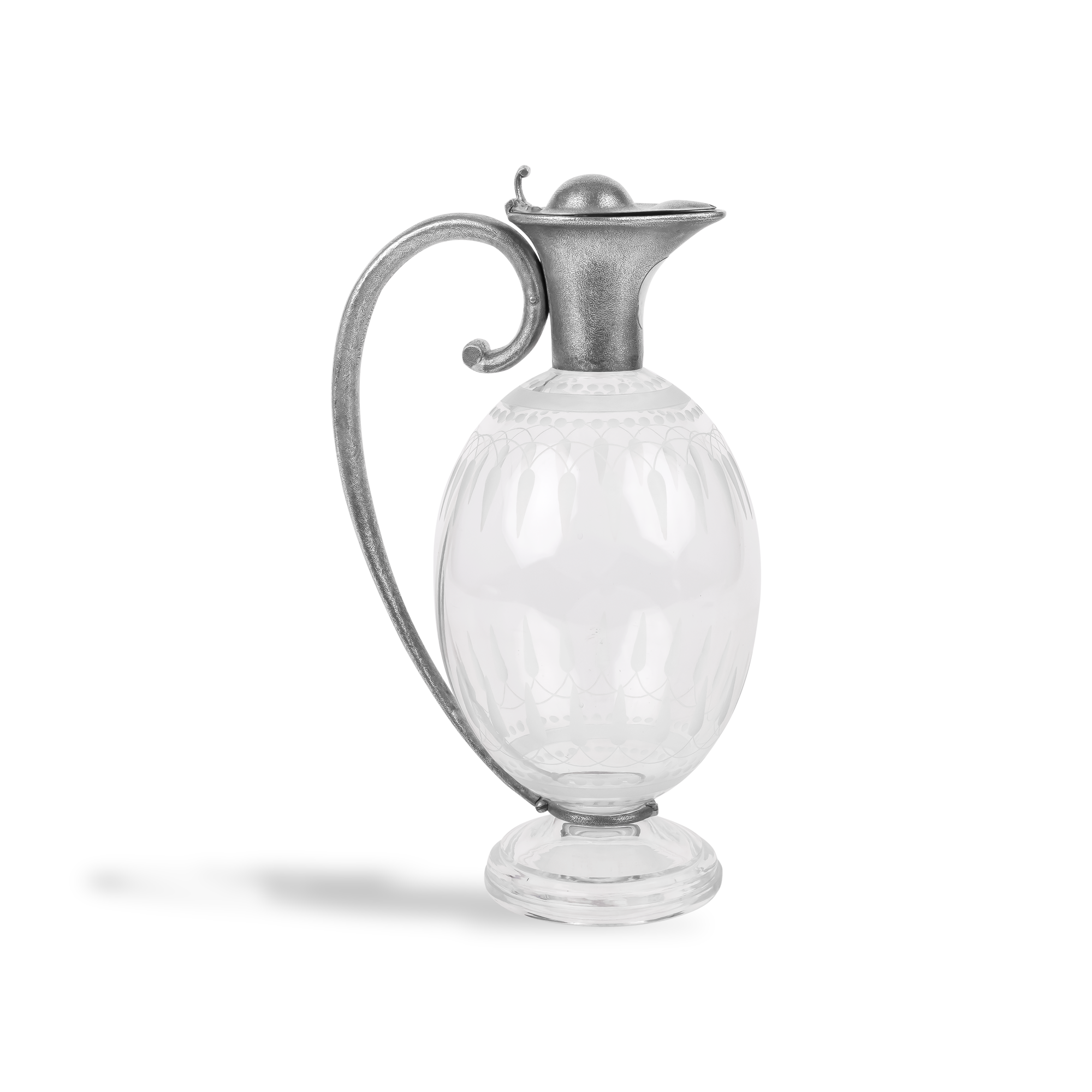 Silver Victorian Claret Jug Hallmarked London_1