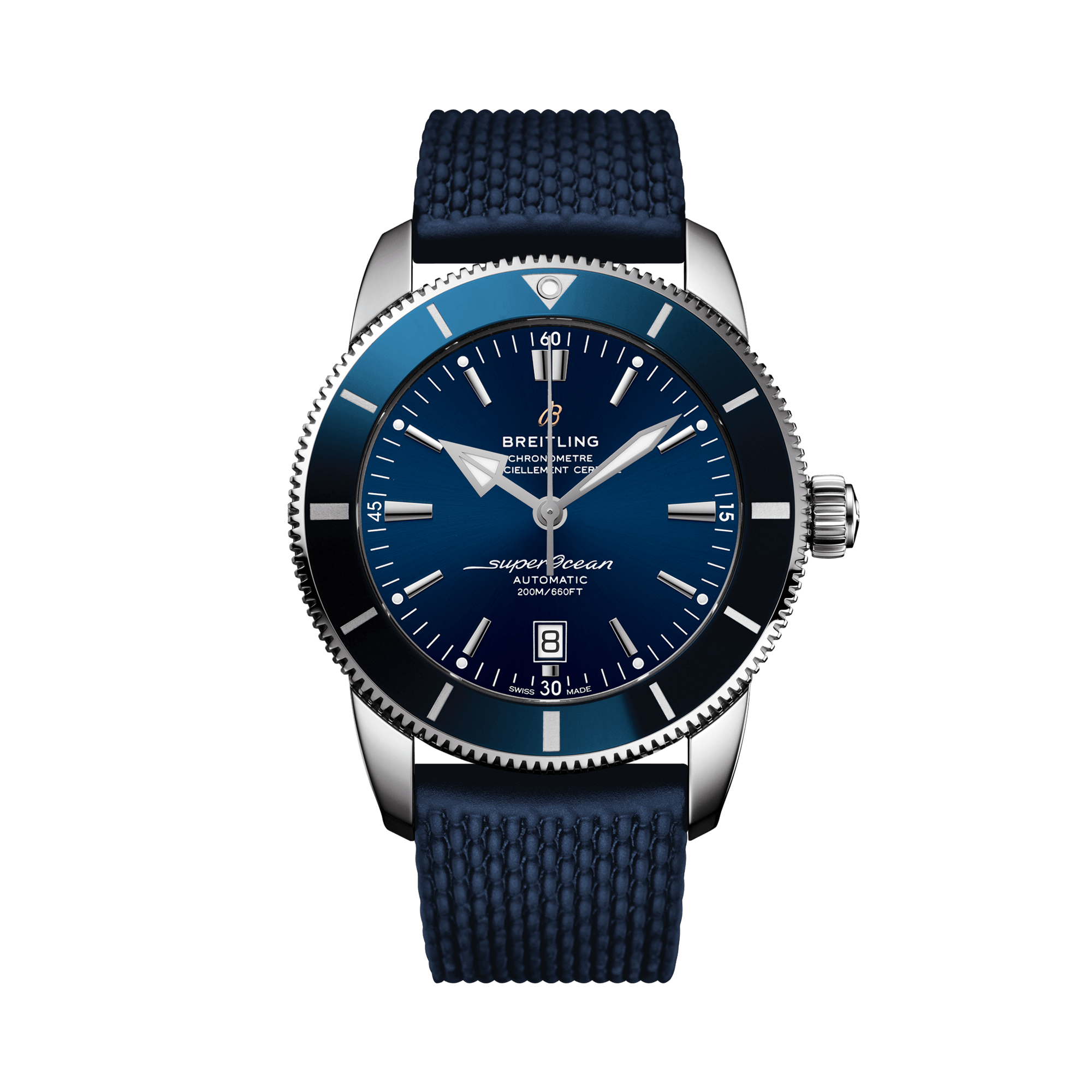 Breitling Superocean Heritage B20 Automatic 46mm, Blue Dial, Baton Numerals_1