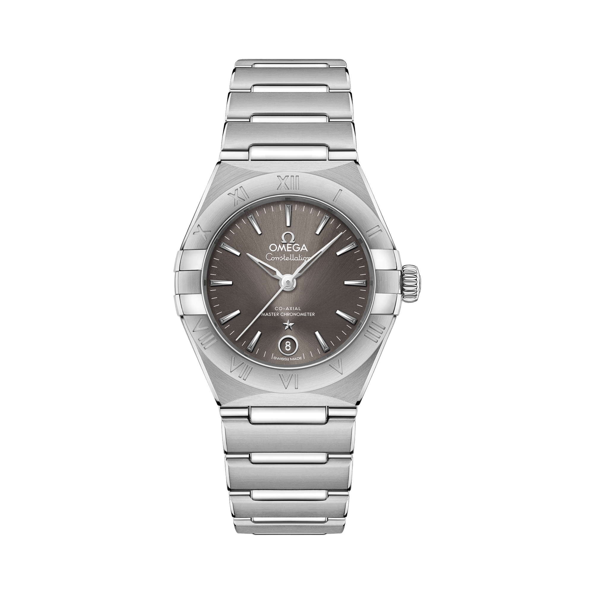 OMEGA Constellation 29mm, Grey Dial, Baton Numerals_1