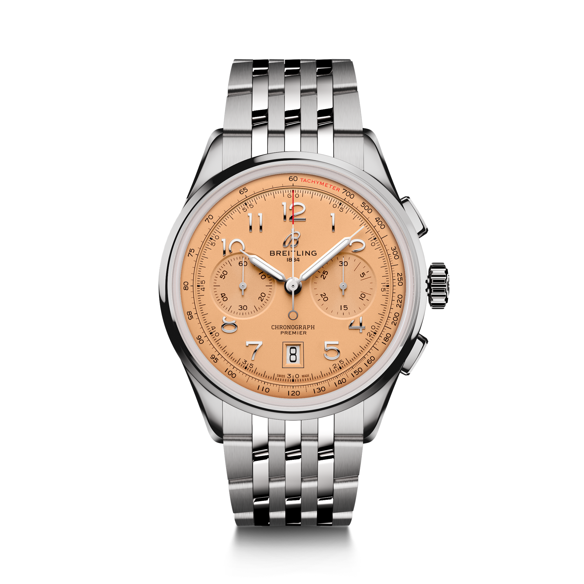 Breitling Premier BO1 Chronograph 42 42mm, Copper Dial, Arabic Numerals_1