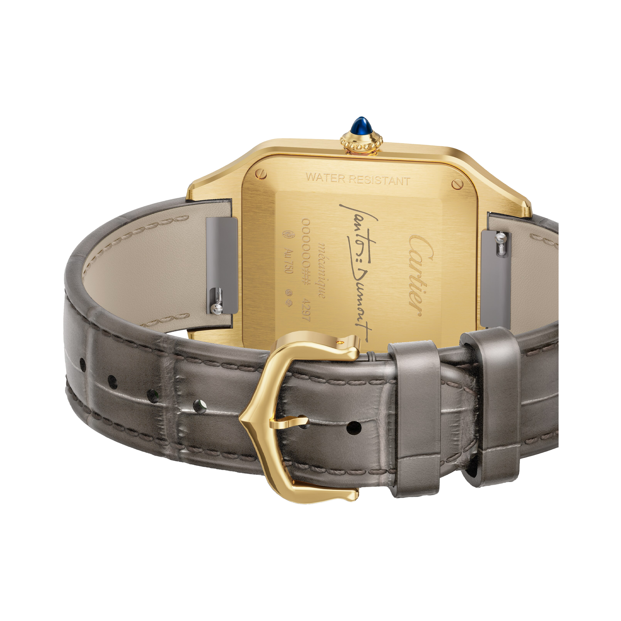 Cartier Santos-Dumont 31.4mm, GreyDial, Arabic Numerals_4