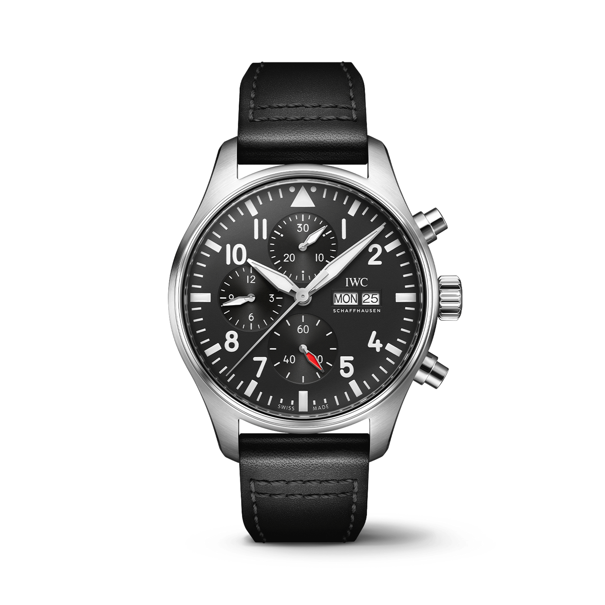 IWC Pilot's Chronograph 43mm, Black Dial, Arabic Numerals_1