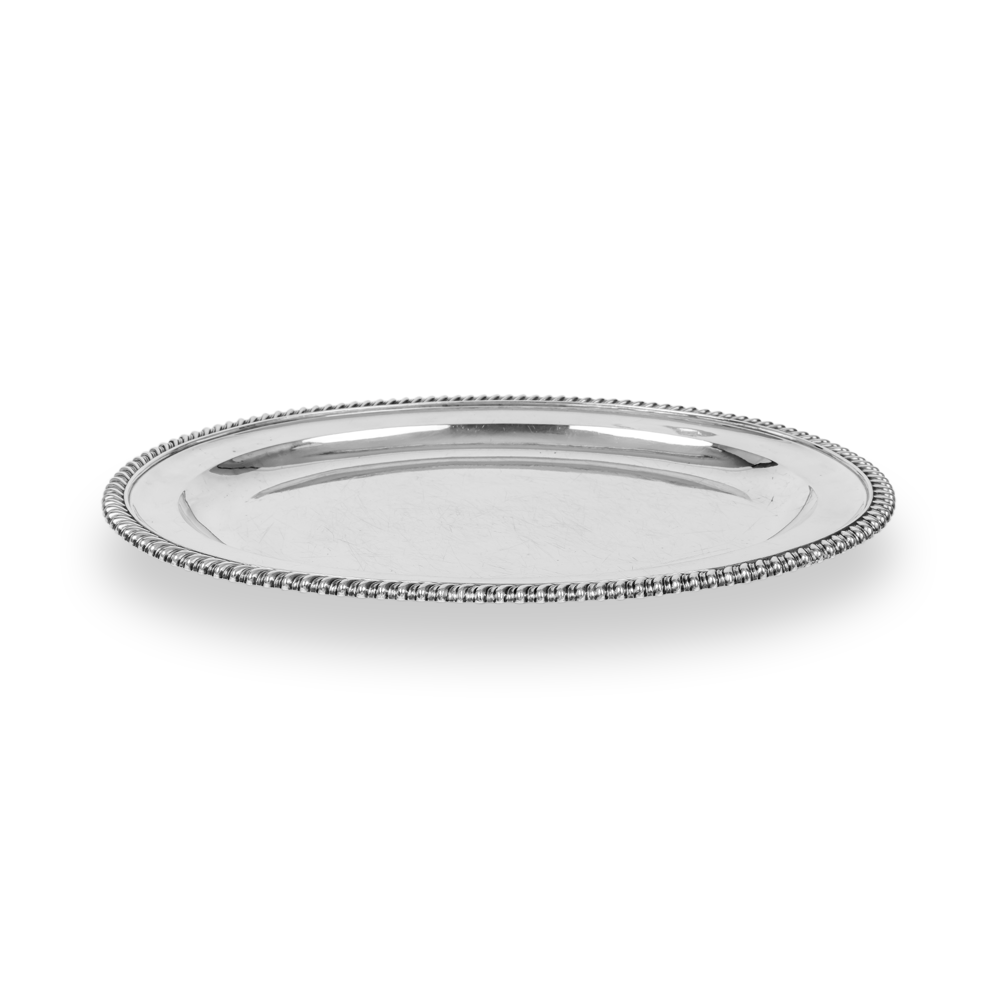 Silver George IV Meat Dish Hallmarked London_1