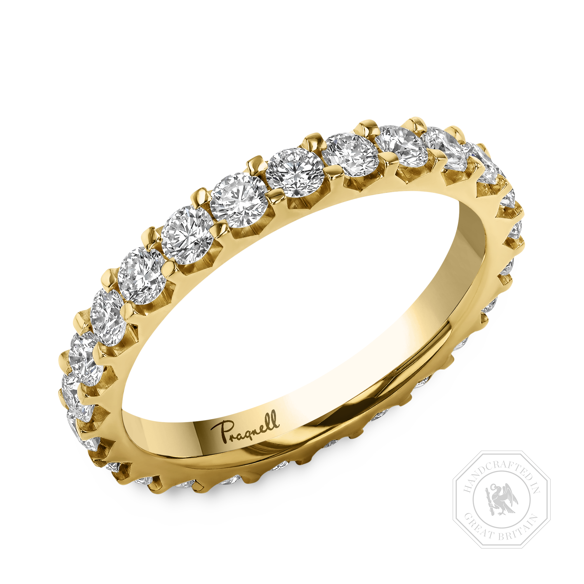 Brilliant Cut Diamond Eternity Ring Brilliant Cut, Eternity, Claw Set_1