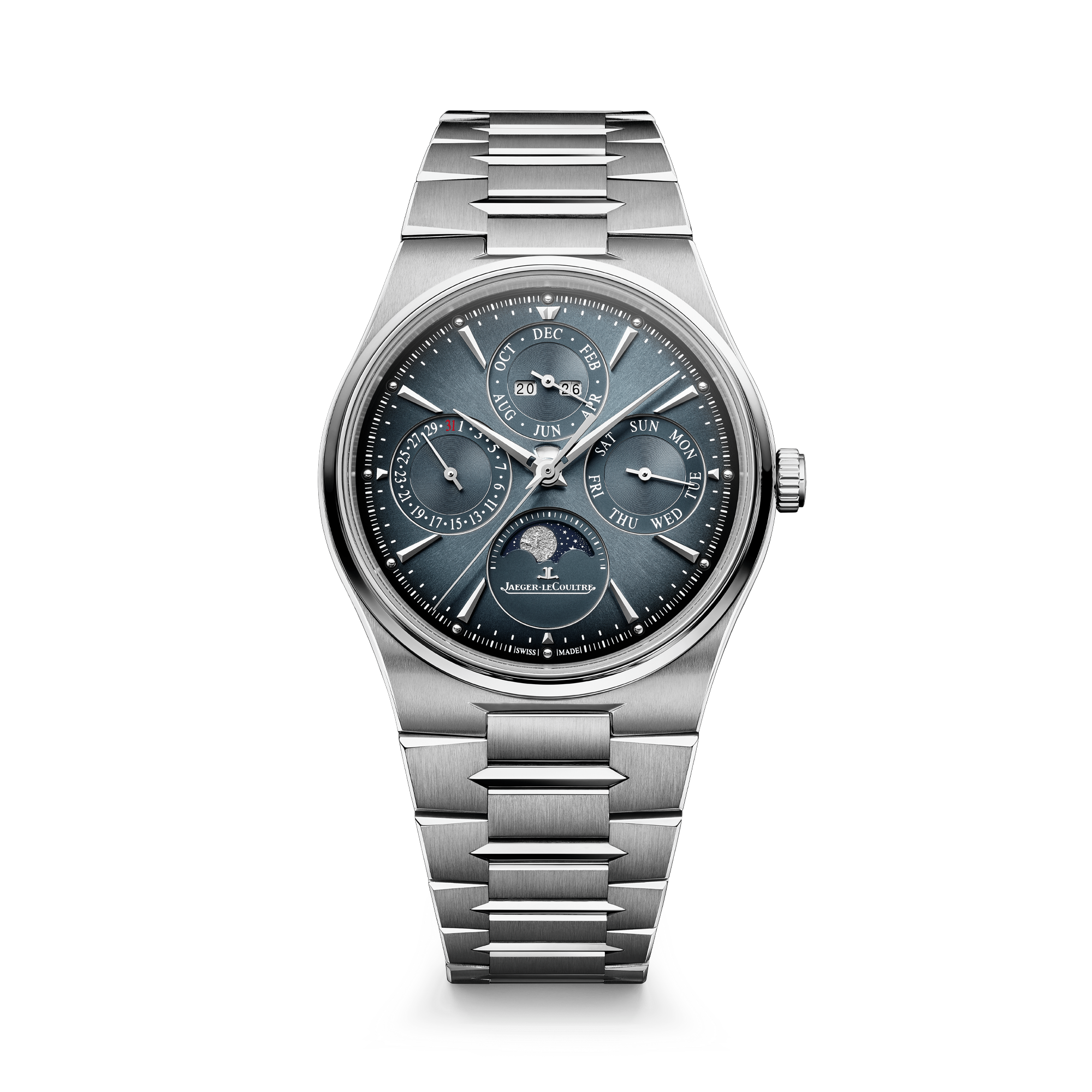 Jaeger-LeCoultre Master Control Tribute Duoface Small Seconds 39mm, Blue-Grey Dial, Arabic/Baton Numerals_1