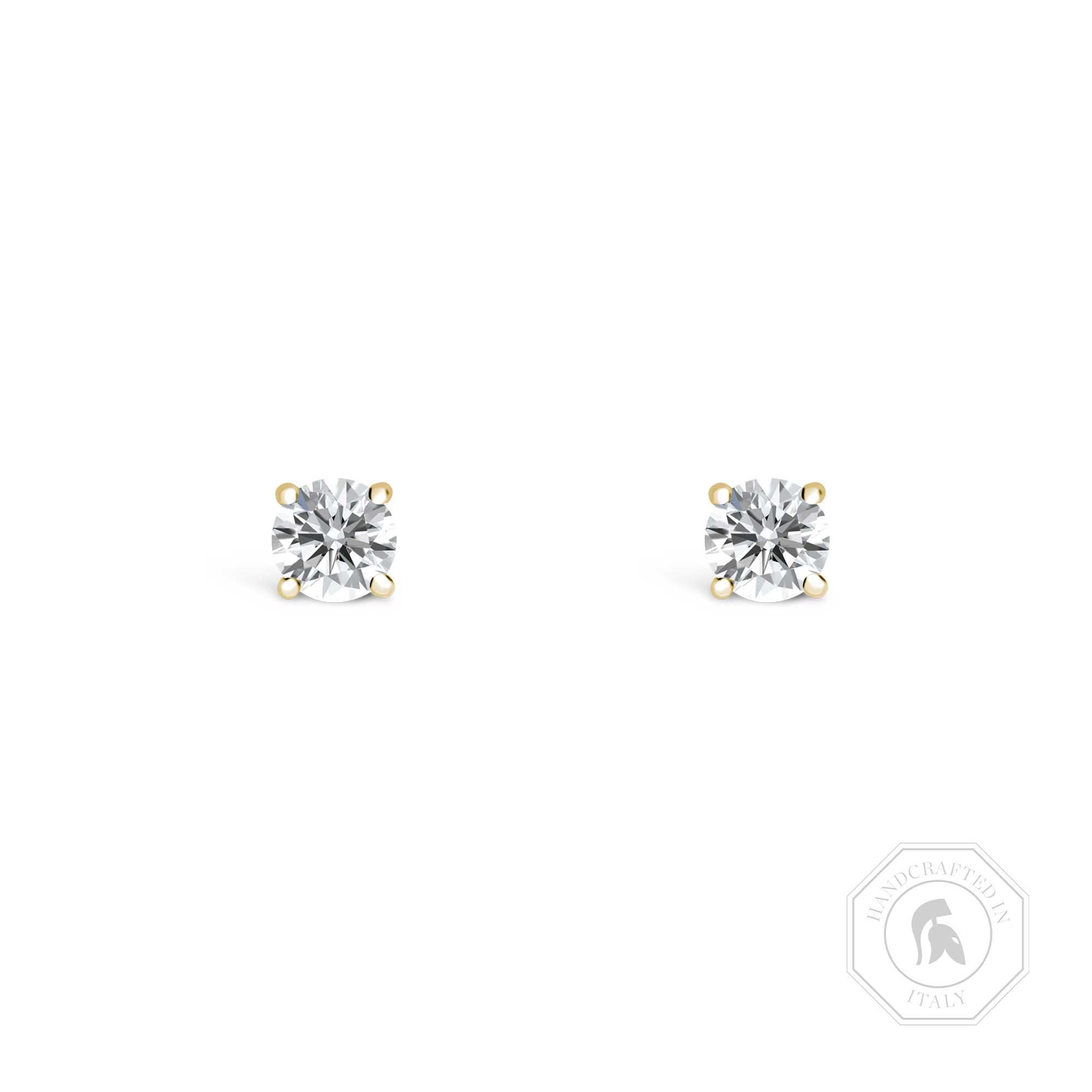 Diamond Stud Earrings Brilliant cut, Claw set_1