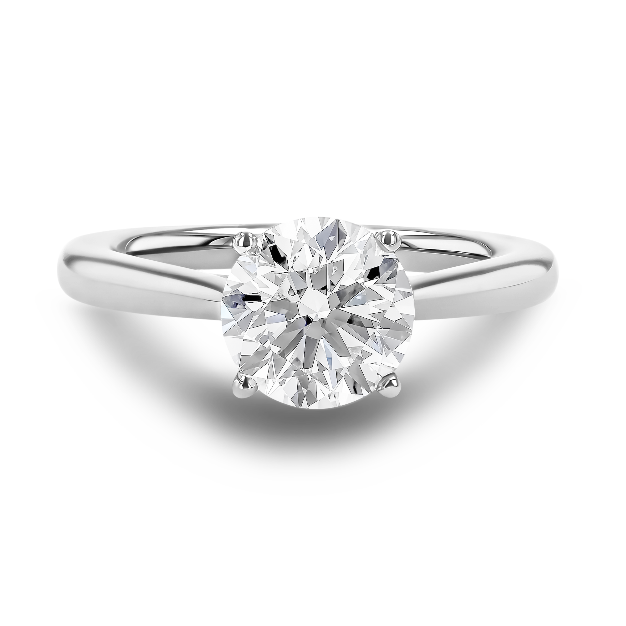 Gaia 1.70ct Diamond Solitaire Ring Brilliant cut, Claw set_2