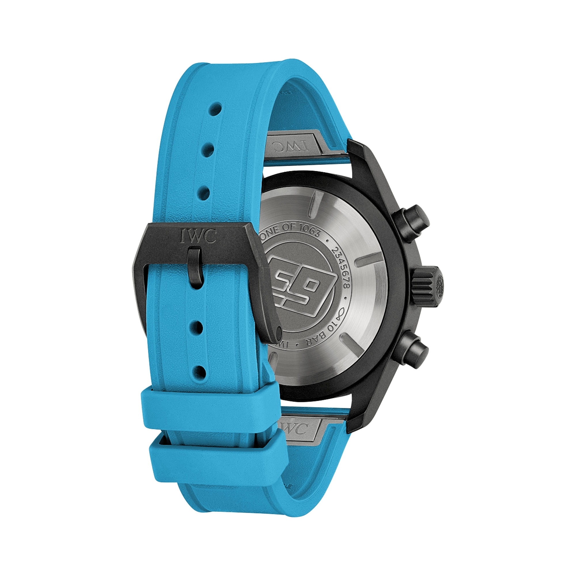 IWC Pilot’s Chronograph 41 George Russell 41.9mm, Black Dial, Arabic Numerals_4