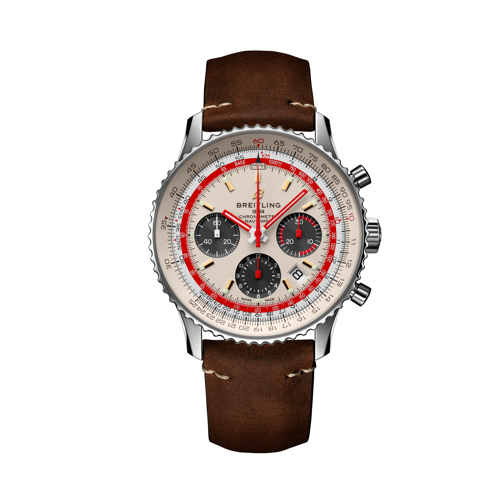 Breitling Navitimer B01 Chronograph 43 TWA 43mm, Cream Dial, Baton Numerals_1