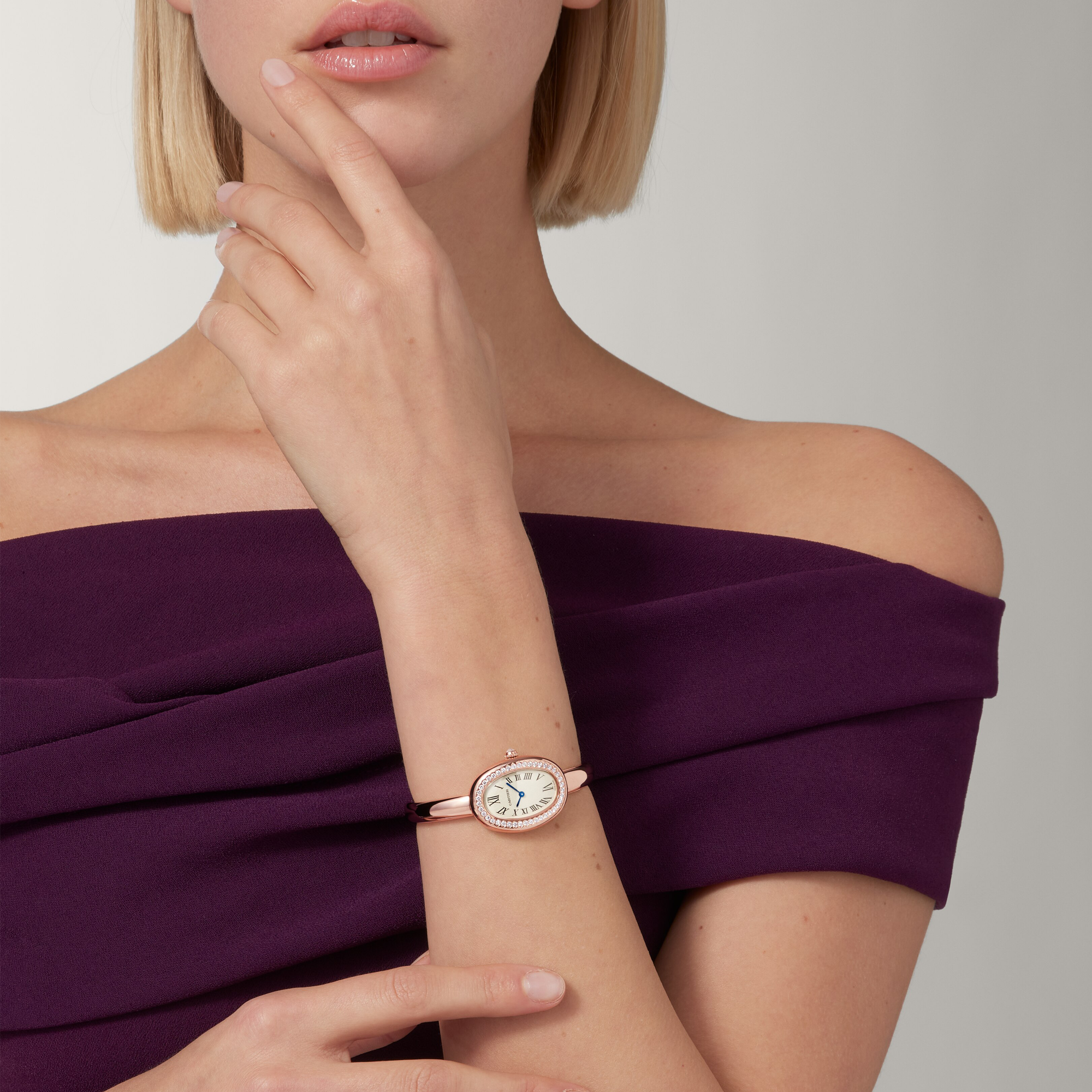 Cartier Baignoire de Cartier 23.1mm, Cream Dial, Roman Numeral_10