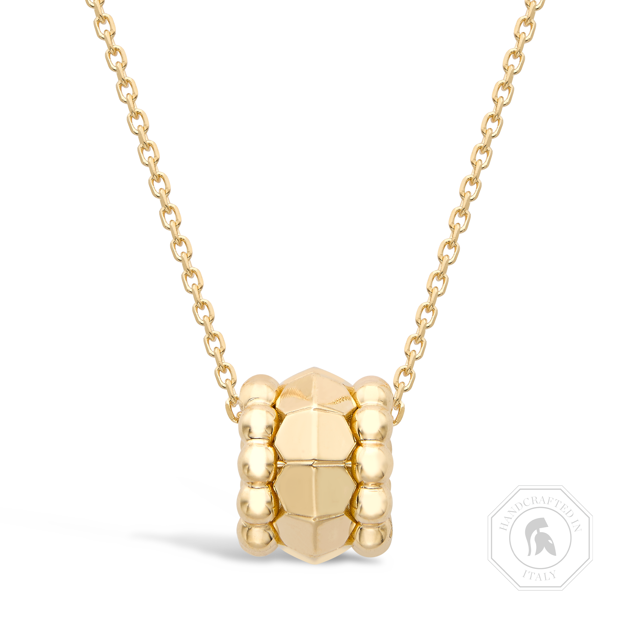Bohemia Three Row Peaked Hexagonal Pendant _1