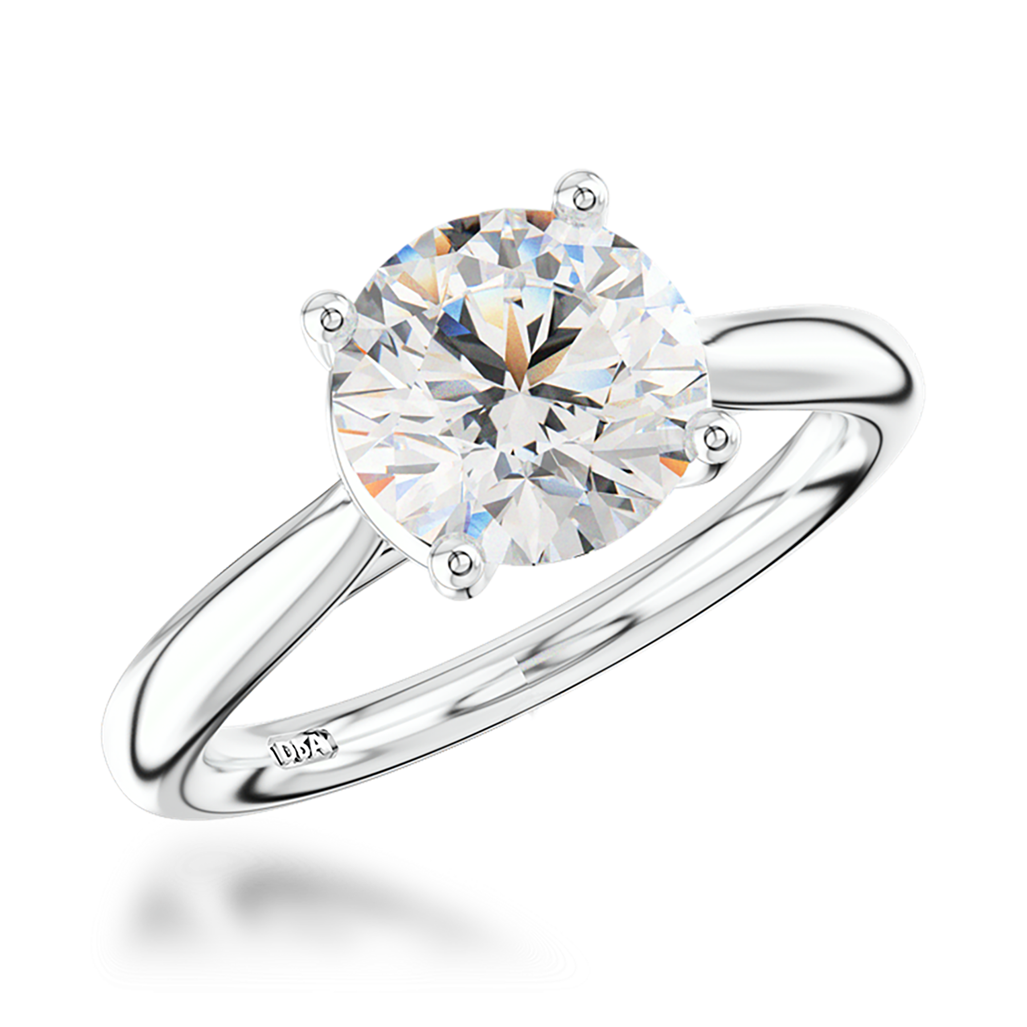1.70CT Diamond Solitaire Ring Brilliant Cut, Solitaire, Four Claw Set_1