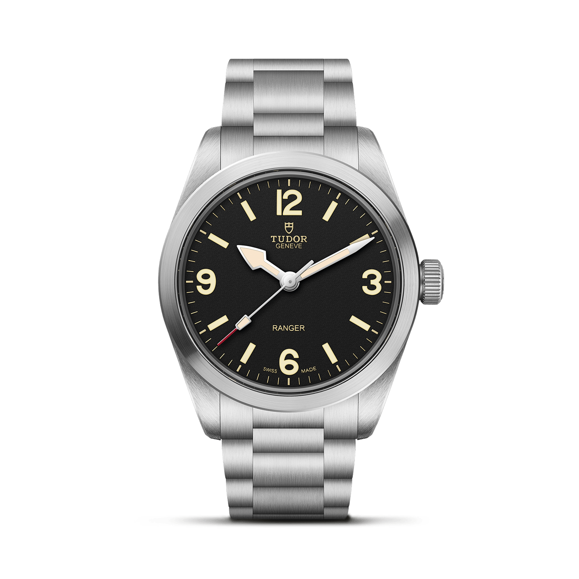 Tudor Heritage Ranger 36mm, Black Dial, Arabic/Baton Numerals_1