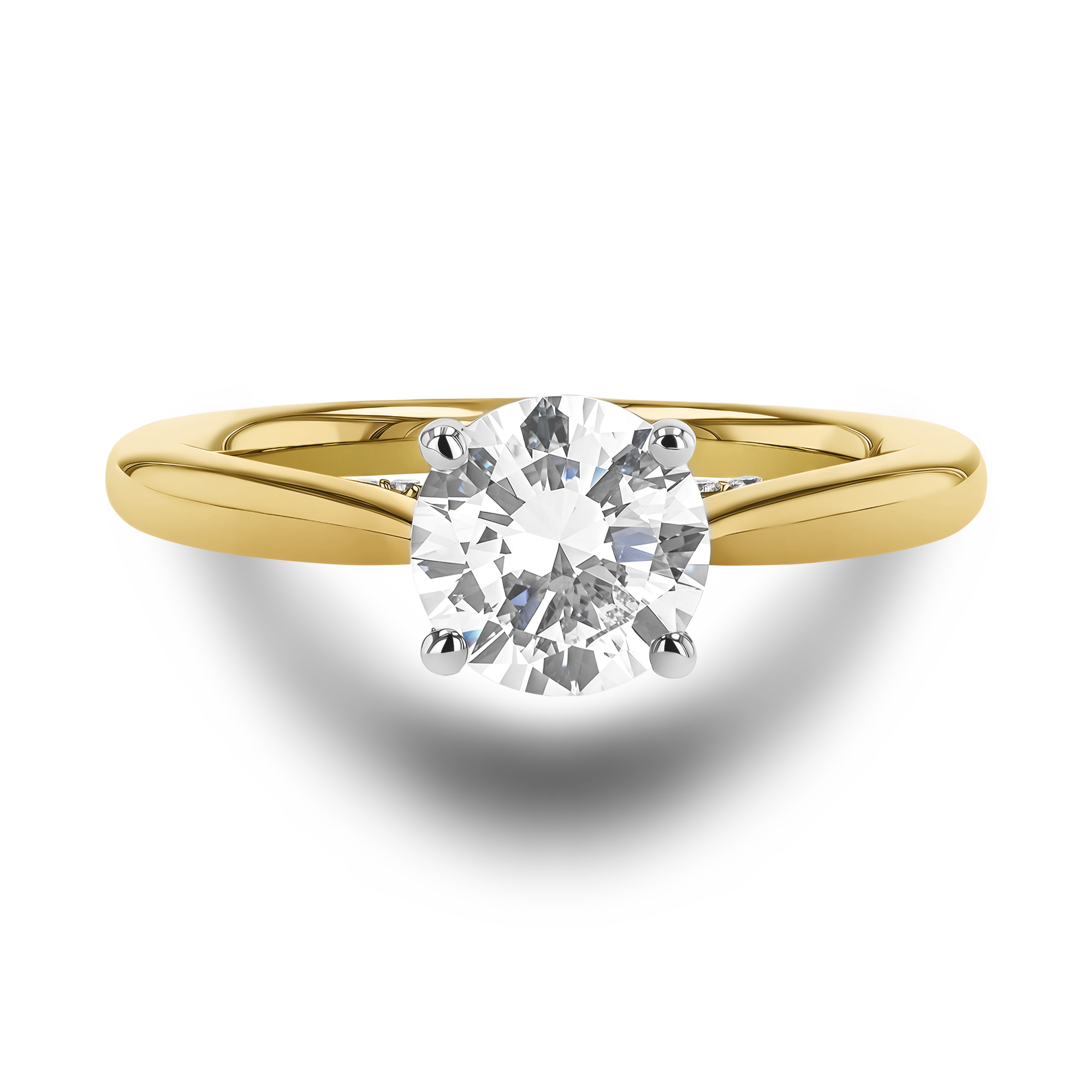 Classic 1.00ct Brilliant Cut Diamond Ring Brilliant cut, Claw set_2