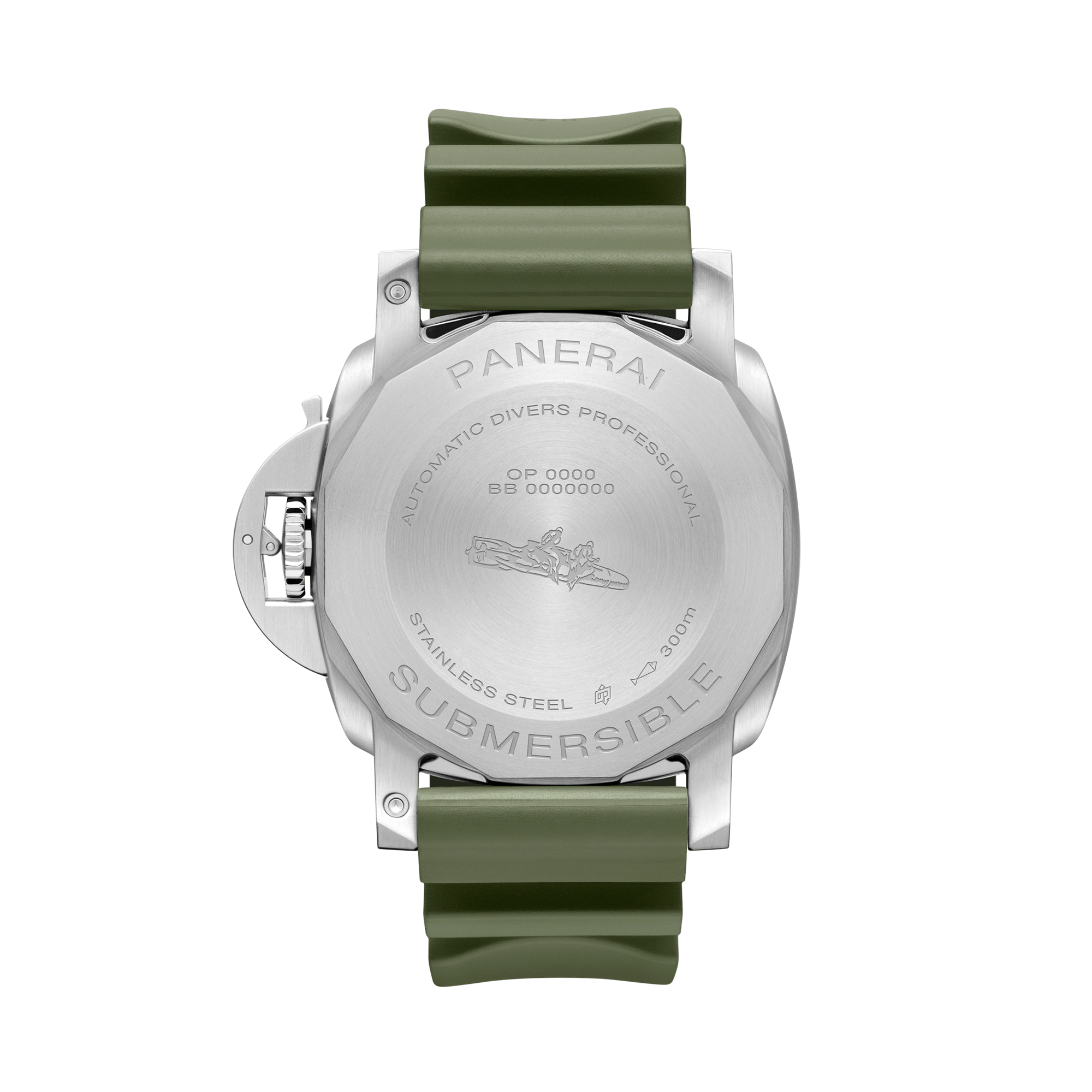 Panerai Submersible QuarantaQuattro Bianco 44mm, White Dial, Baton Numerals_2