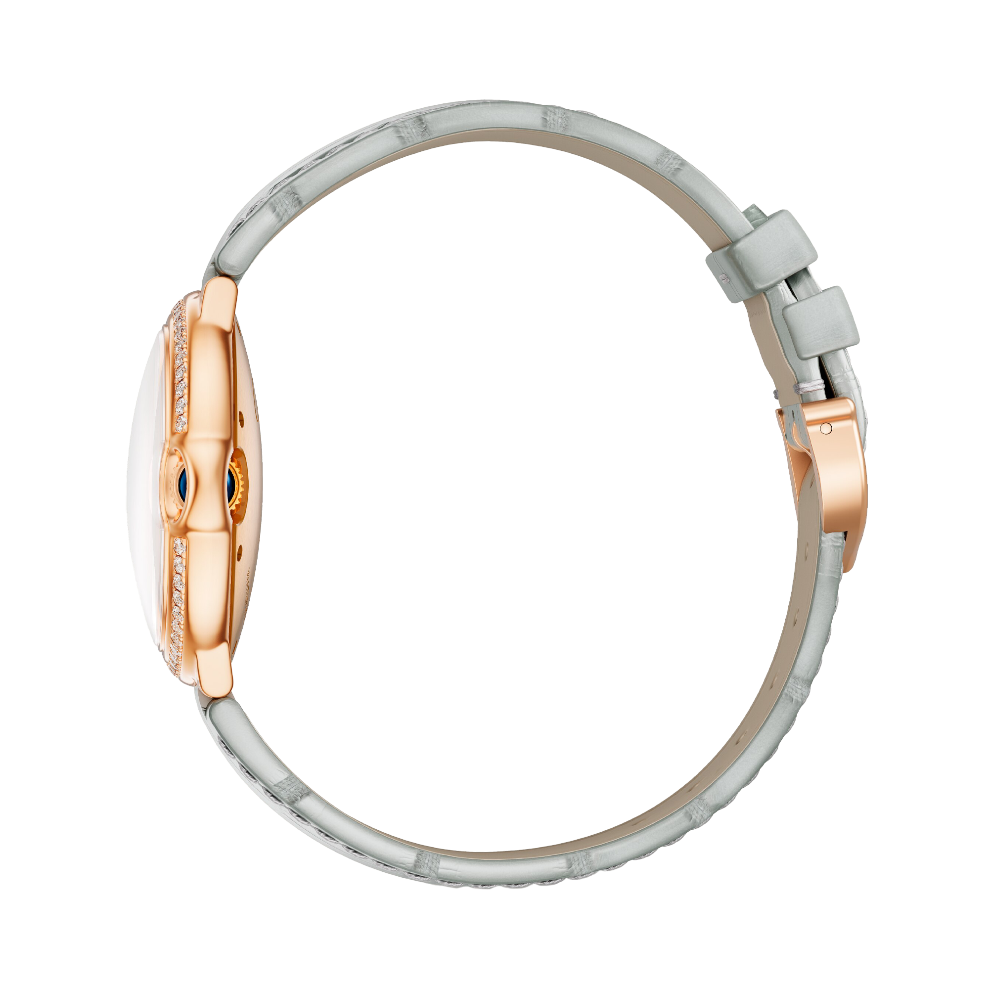 Cartier Ballon Blanc 36mm, Mother-of-Pearl Dial, Roman Numerals_3