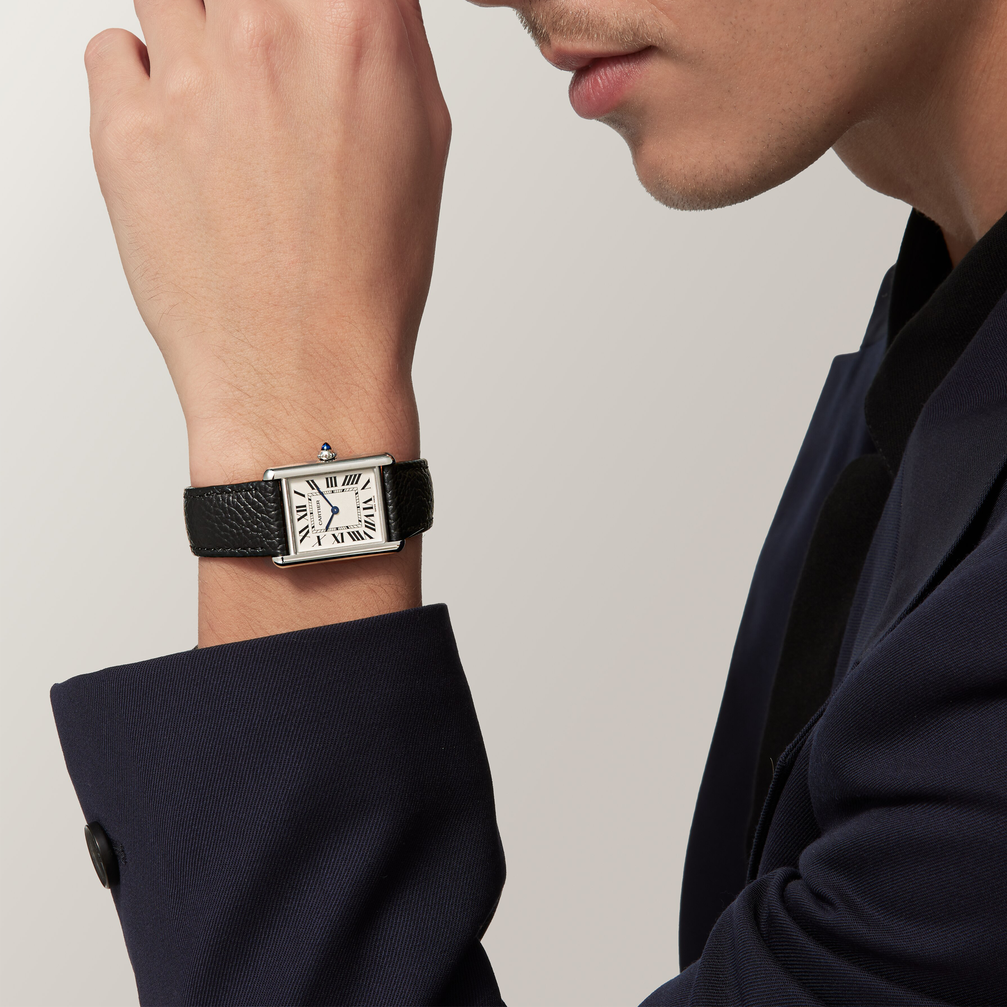 Cartier Tank Must Large, Silver Dial, Roman Numerals_5