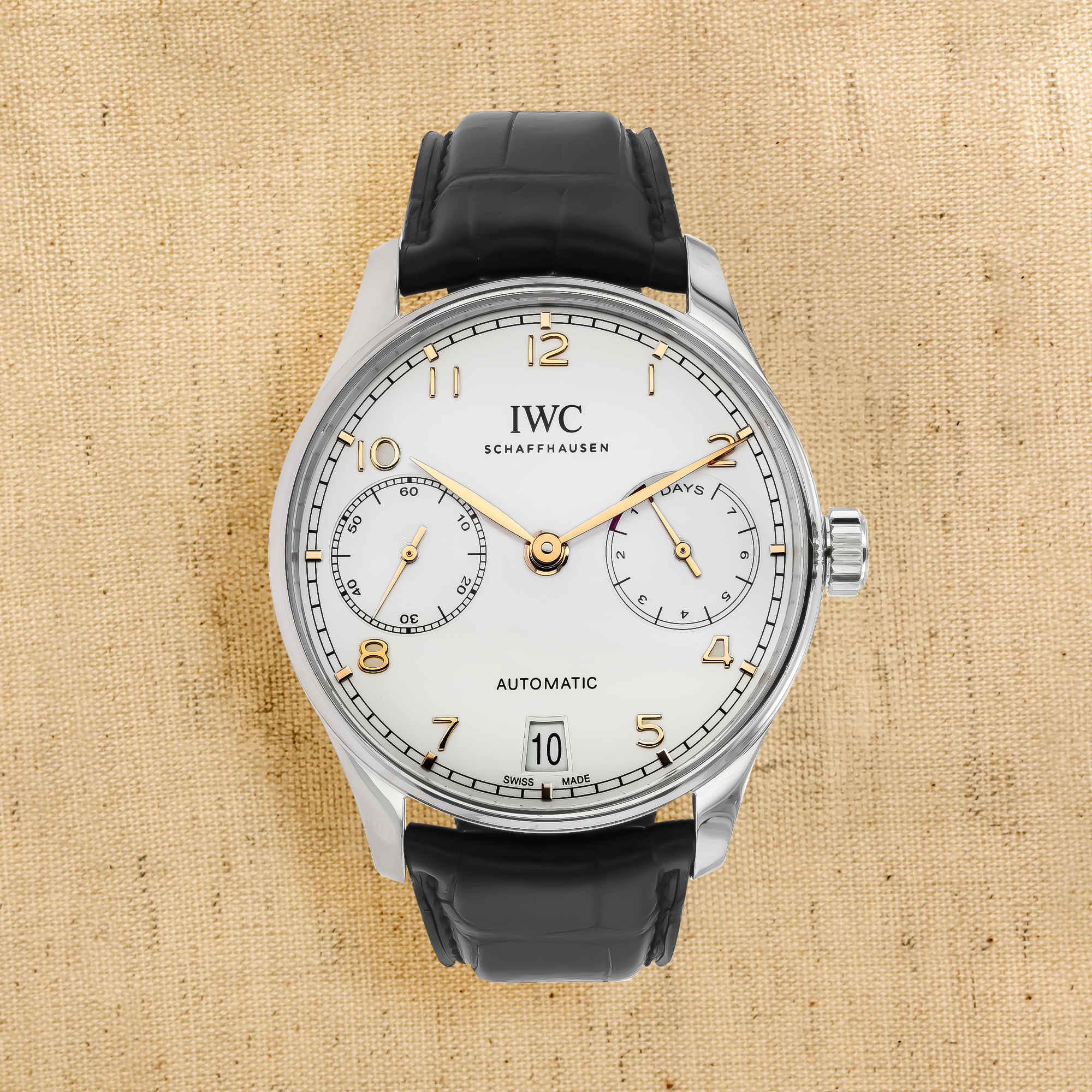 Pre-Owned IWC Portugieser Automatic 42.3mm, Silver Dial, Arabic Numerals_1