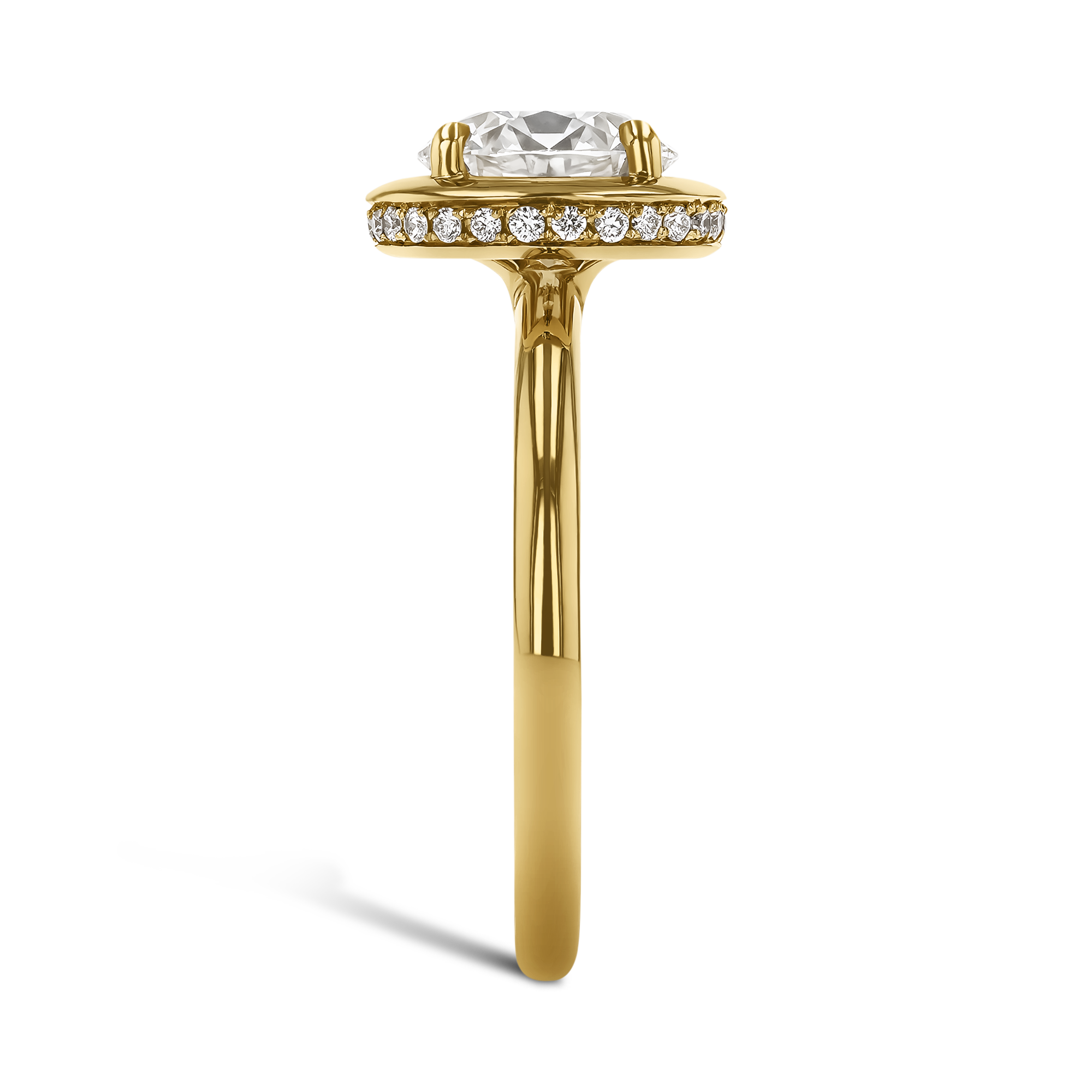 Skimming Stone 1.70ct Brilliant Cut Diamond Ring Brilliant cut, Claw set_4
