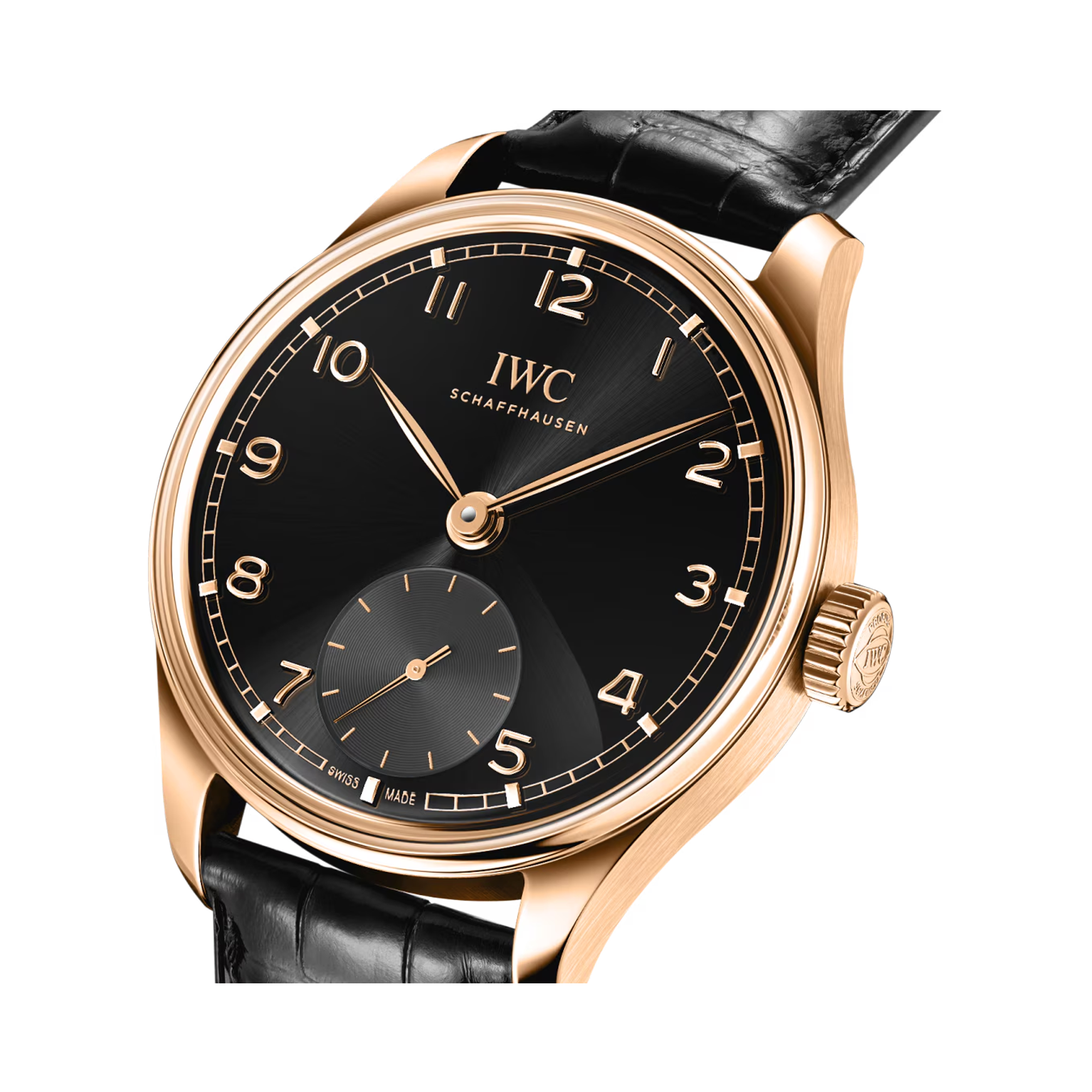 IWC Portugieser Automatic 40.4mm, Black Dial, Arabic Numerals_3