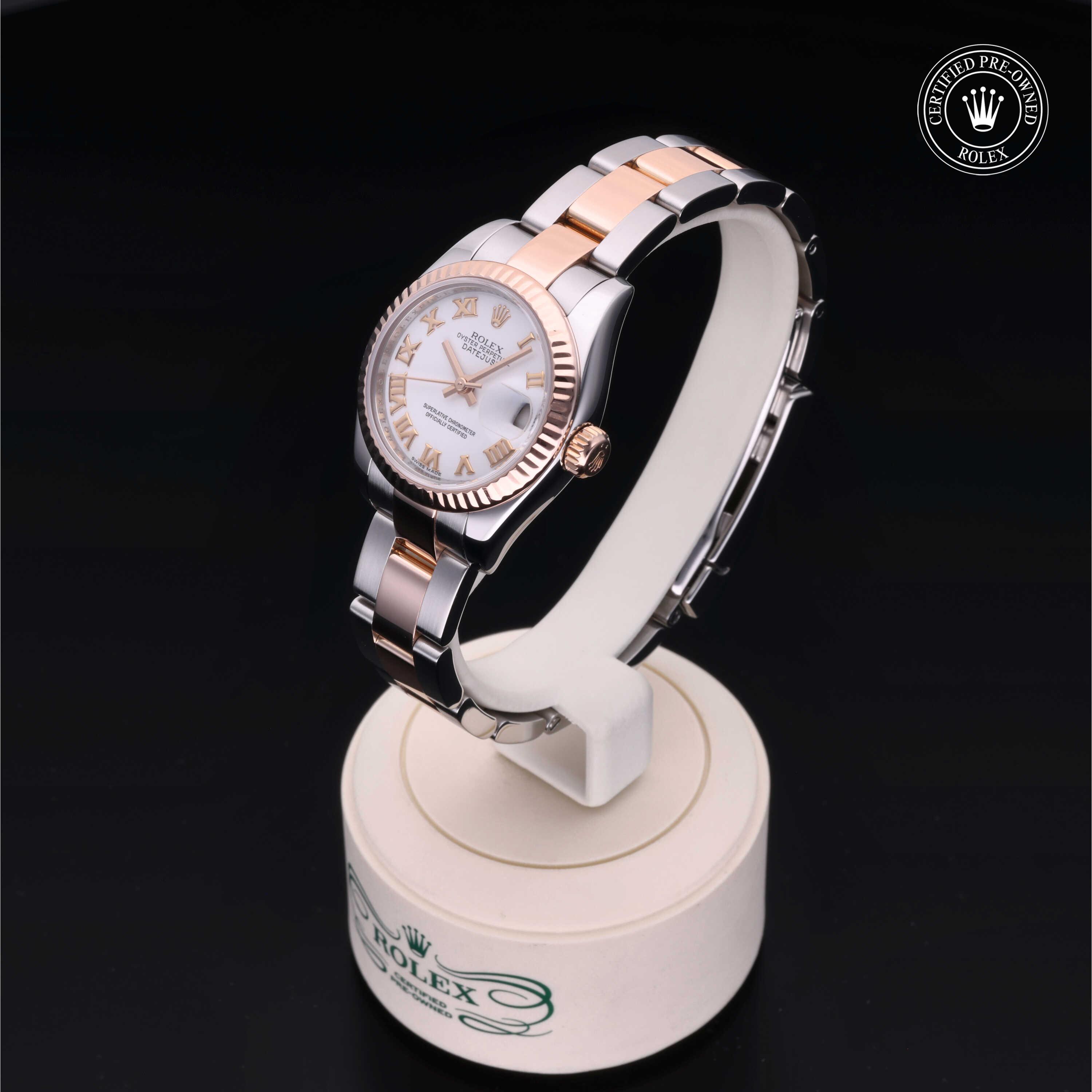 Lady-Datejust 26 2013, 26mm, Oystersteel & Everose Gold