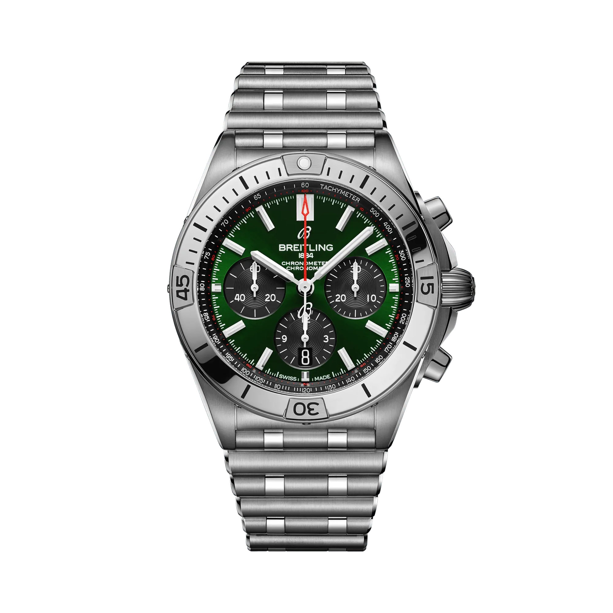 Breitling Chronomat B01 42 42mm, Green Dial, Baton Numeral_1