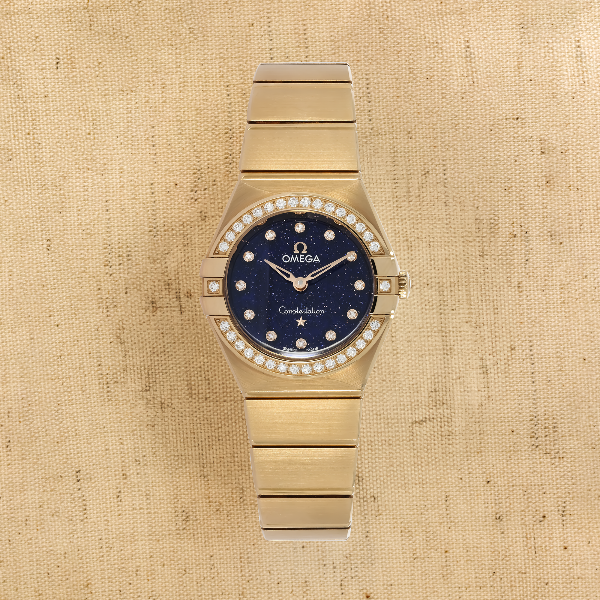 Pre-Owned OMEGA Constellation 25mm, Blue dial, Diamond numerals_1