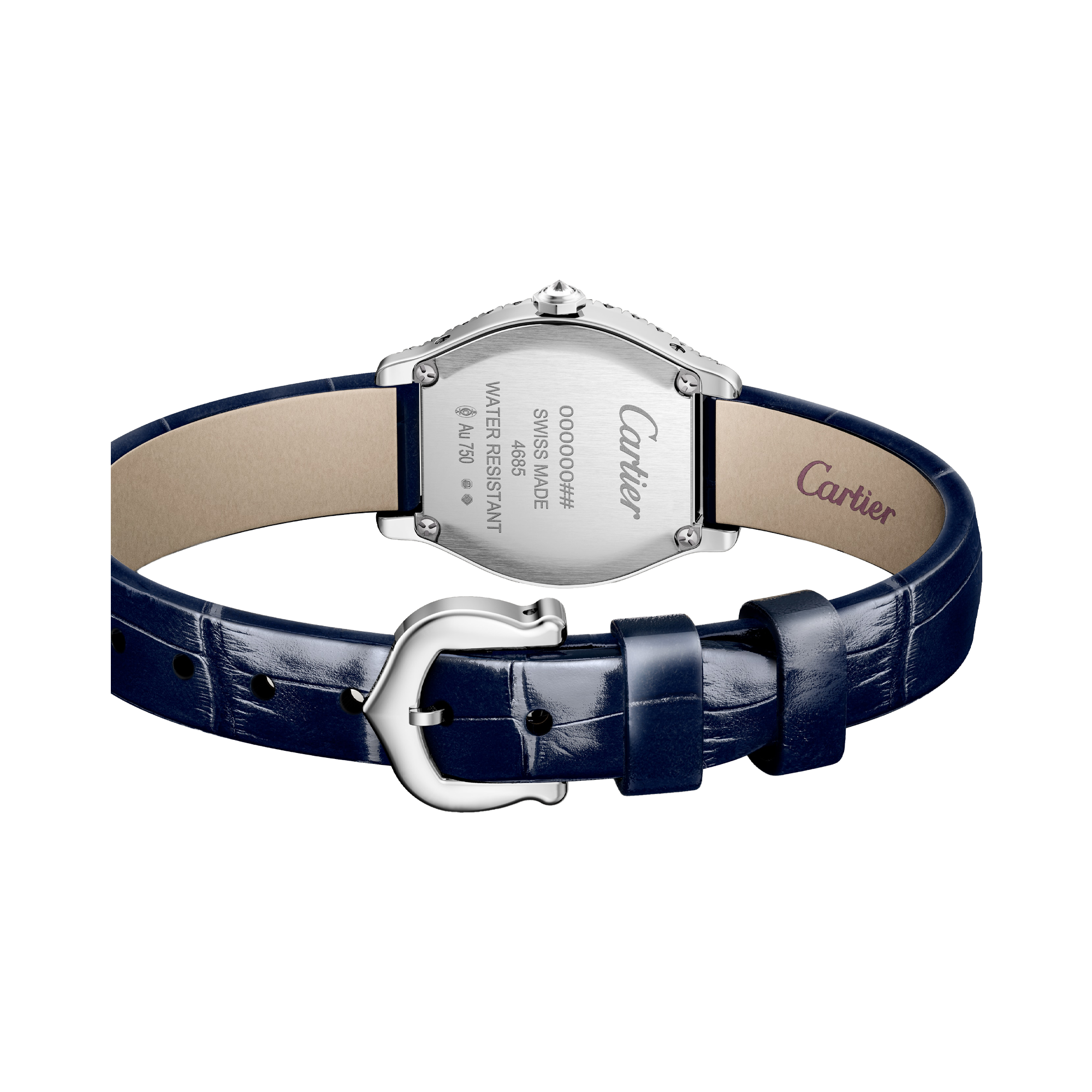 Cartier Tortue 20.9mm, White Dial, Roman Numerals_2