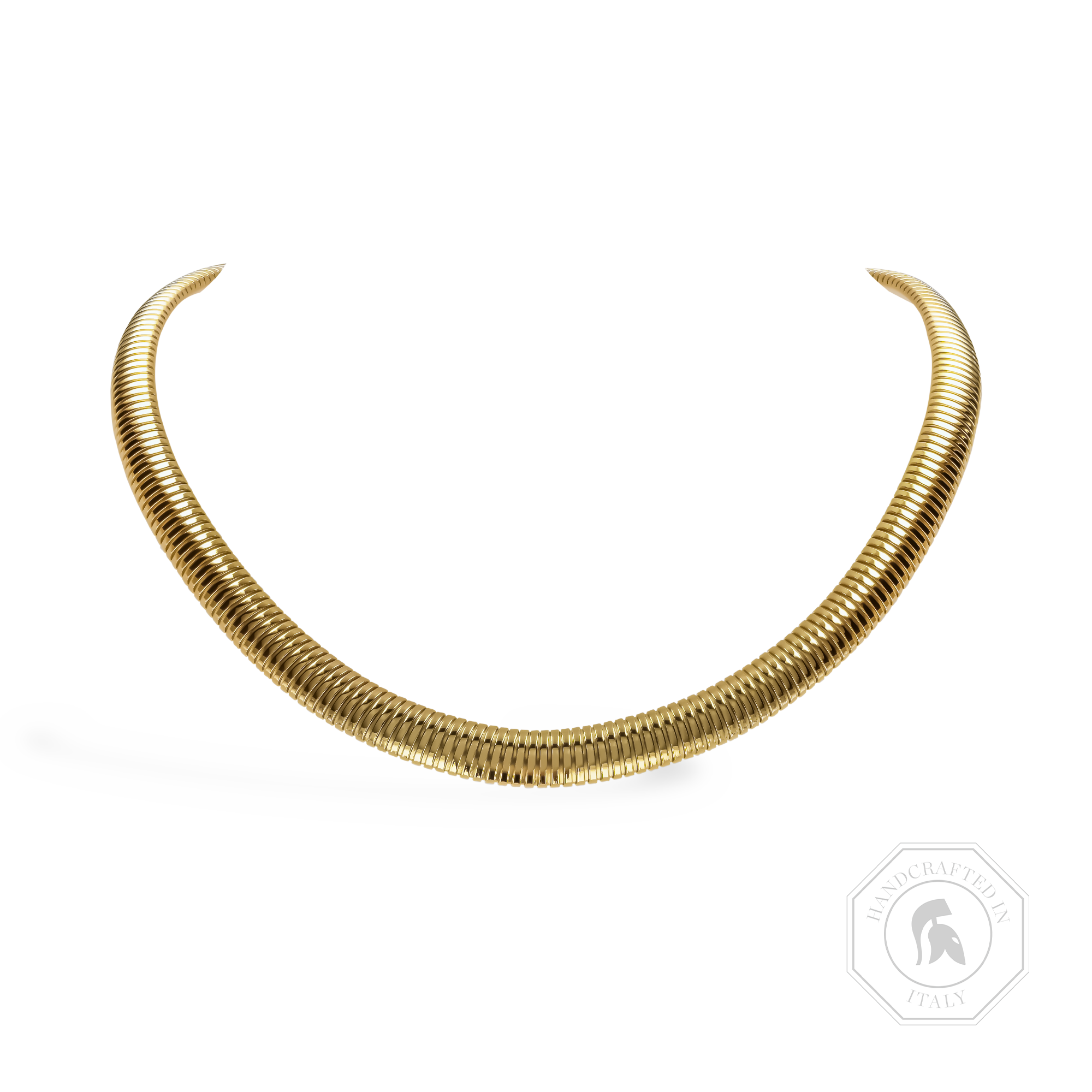 Fine Lines Half Round Shape Collar _1