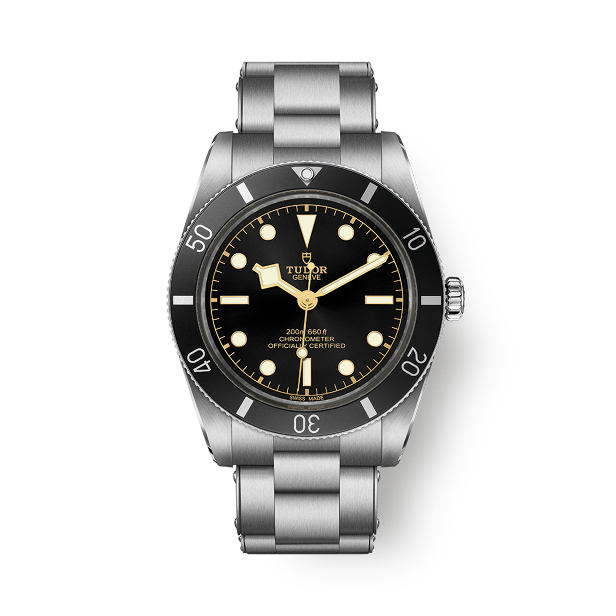 Tudor Black Bay 54 37mm, Black Dial, Baton Numerals_1