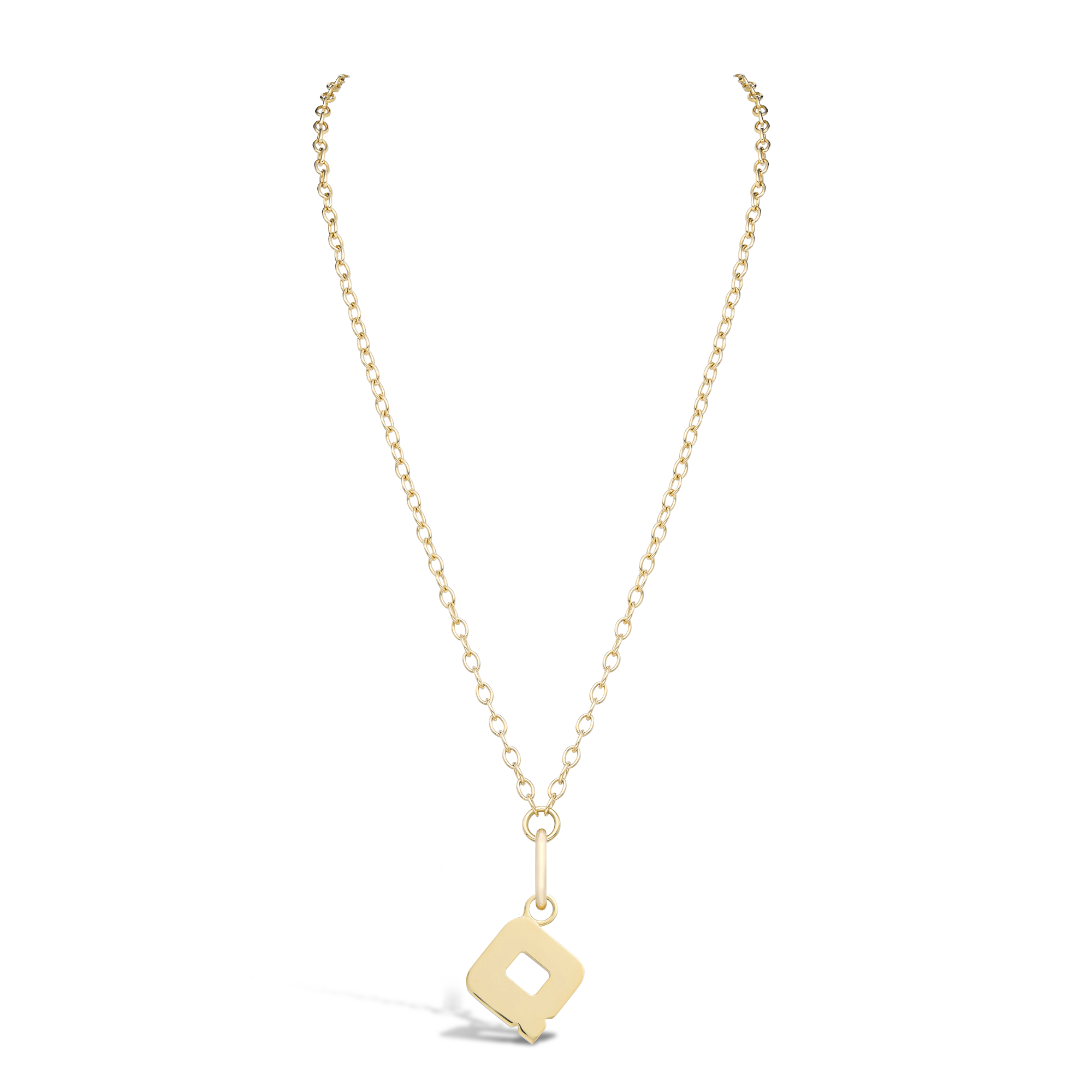 Letter Q Pendant Charm _2