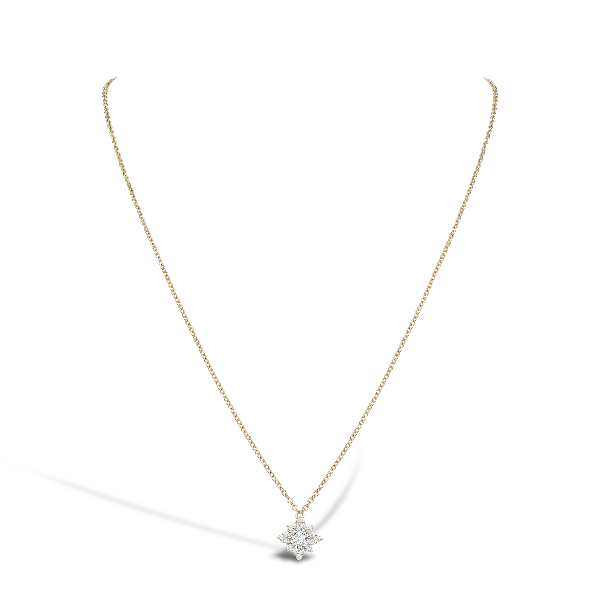 Star Struck Diamond Pendant Brilliant cut, Claw set_2