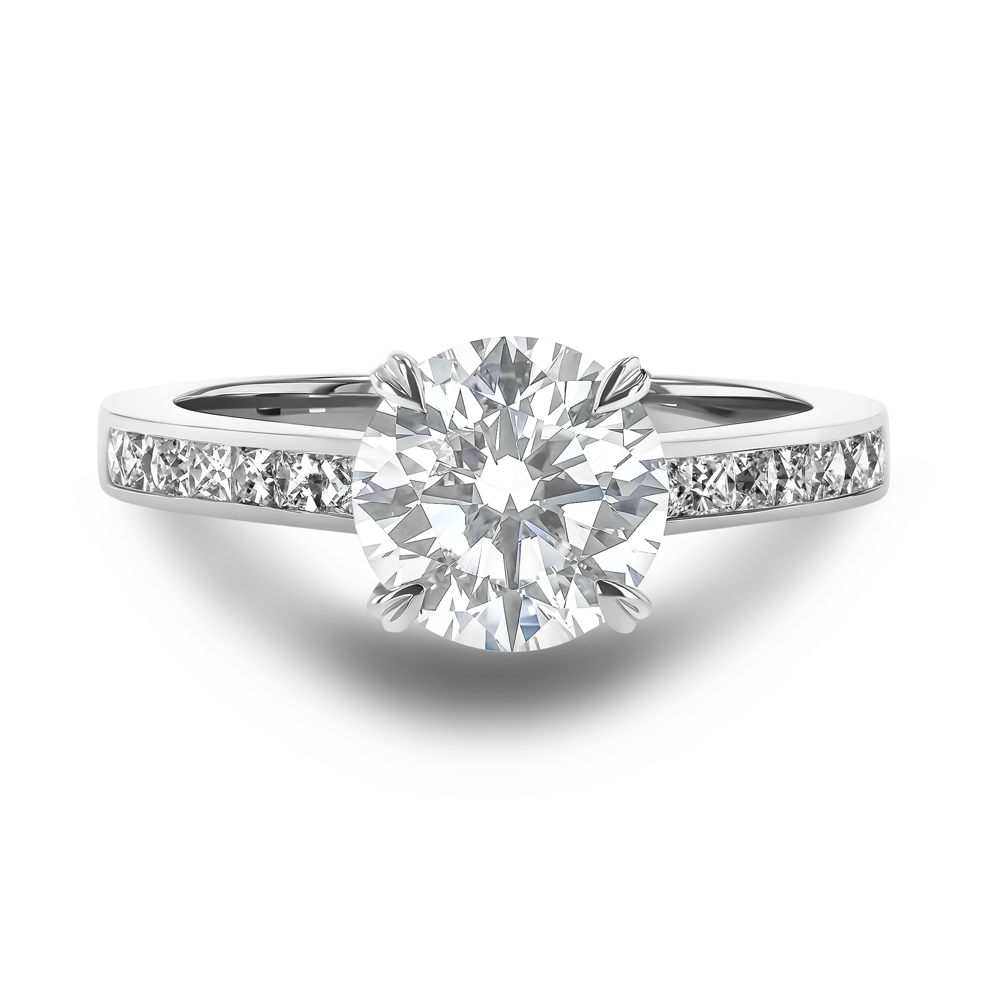 Gatsby 2.01ct Diamond Solitaire Ring Brilliant cut, Claw set_2