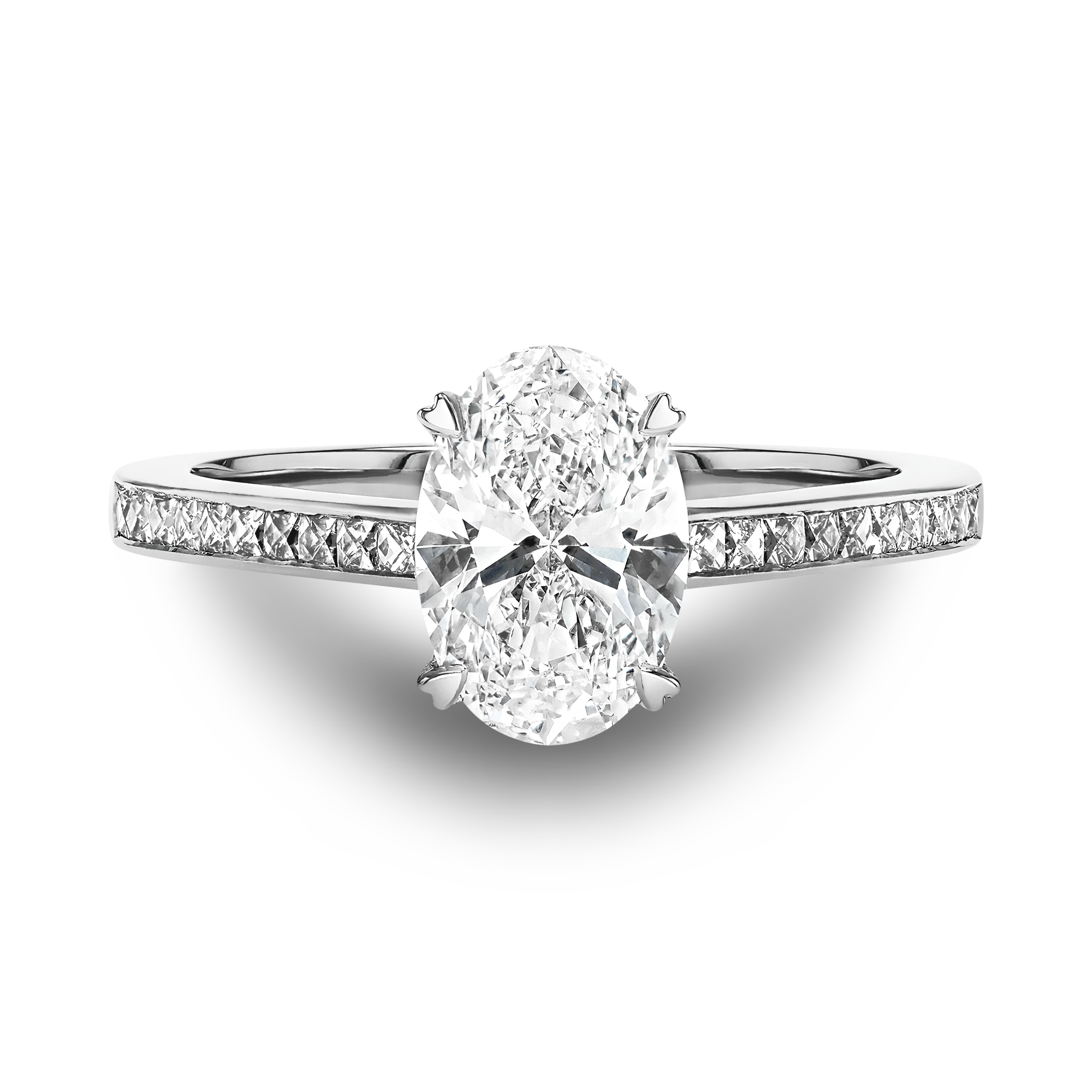 Classic 1.51ct Oval Diamond Solitaire Ring Oval Cut, Claw Set_2