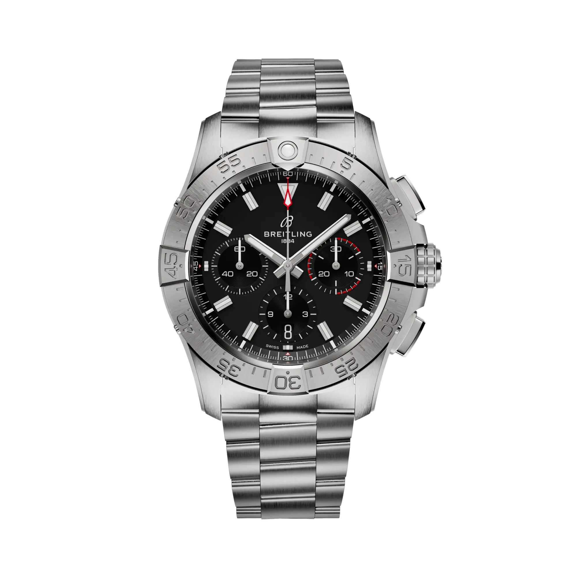 Breitling Avenger Chronograph 42 42mm, Black Dial, Baton Numeral_1