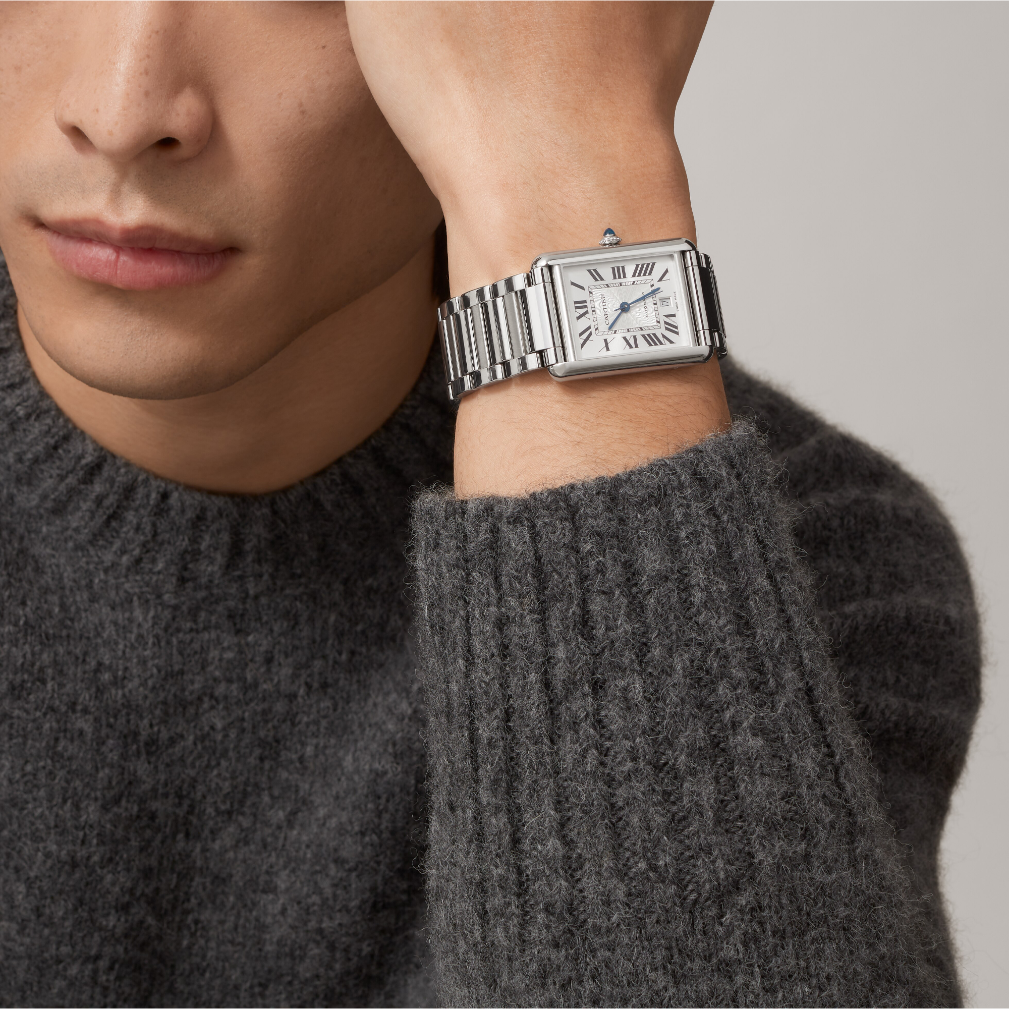 Cartier Tank Must Extra Large, Silver Dial, Roman Numerals_10