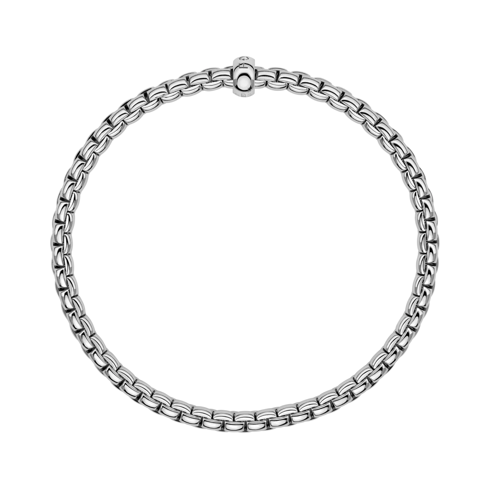 FOPE Eka Flex'it 0.01ct Diamond Bracelet Brilliant Cut, Rubover Set_2