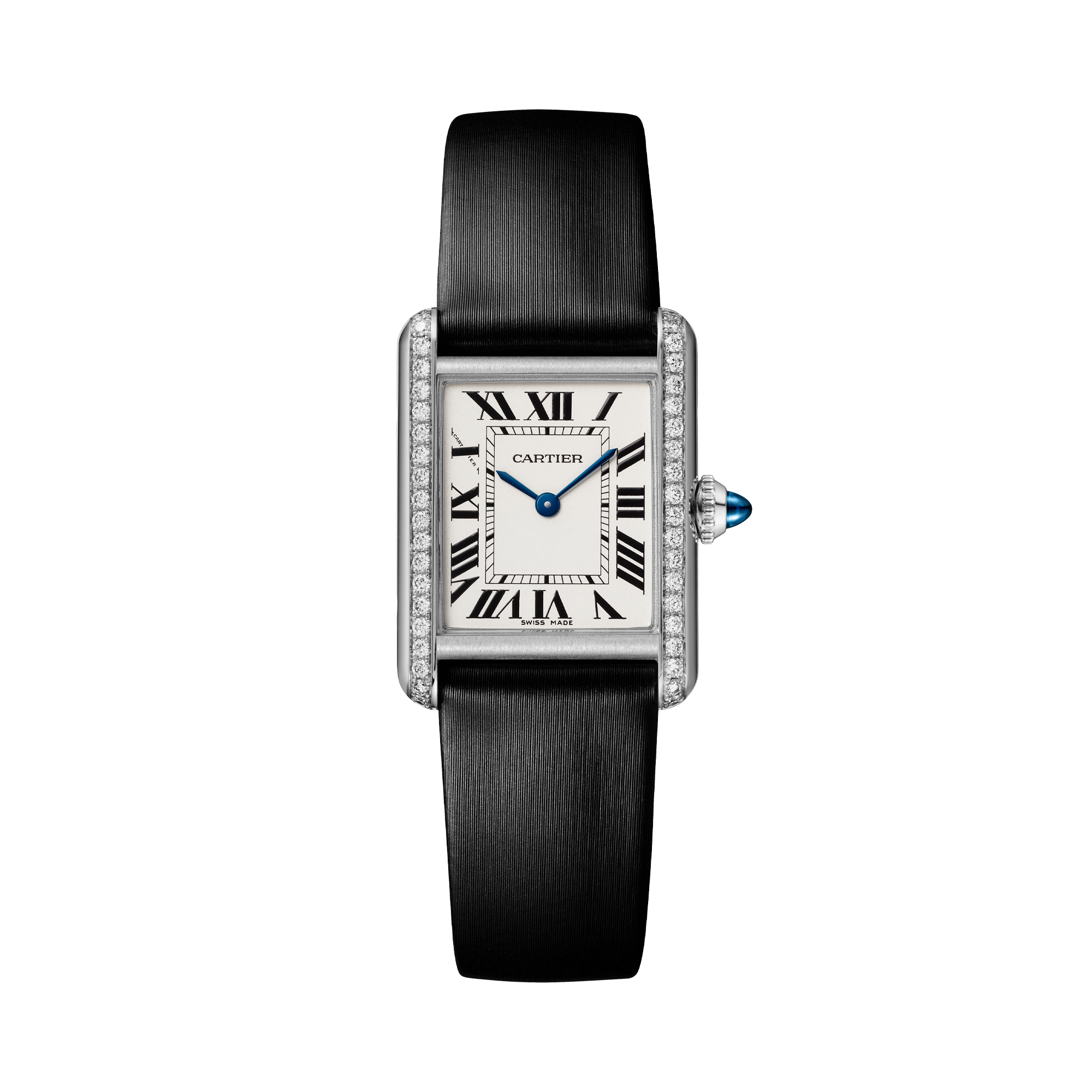 Cartier Tank 22mm, Silver Dial, Roman Markers_1