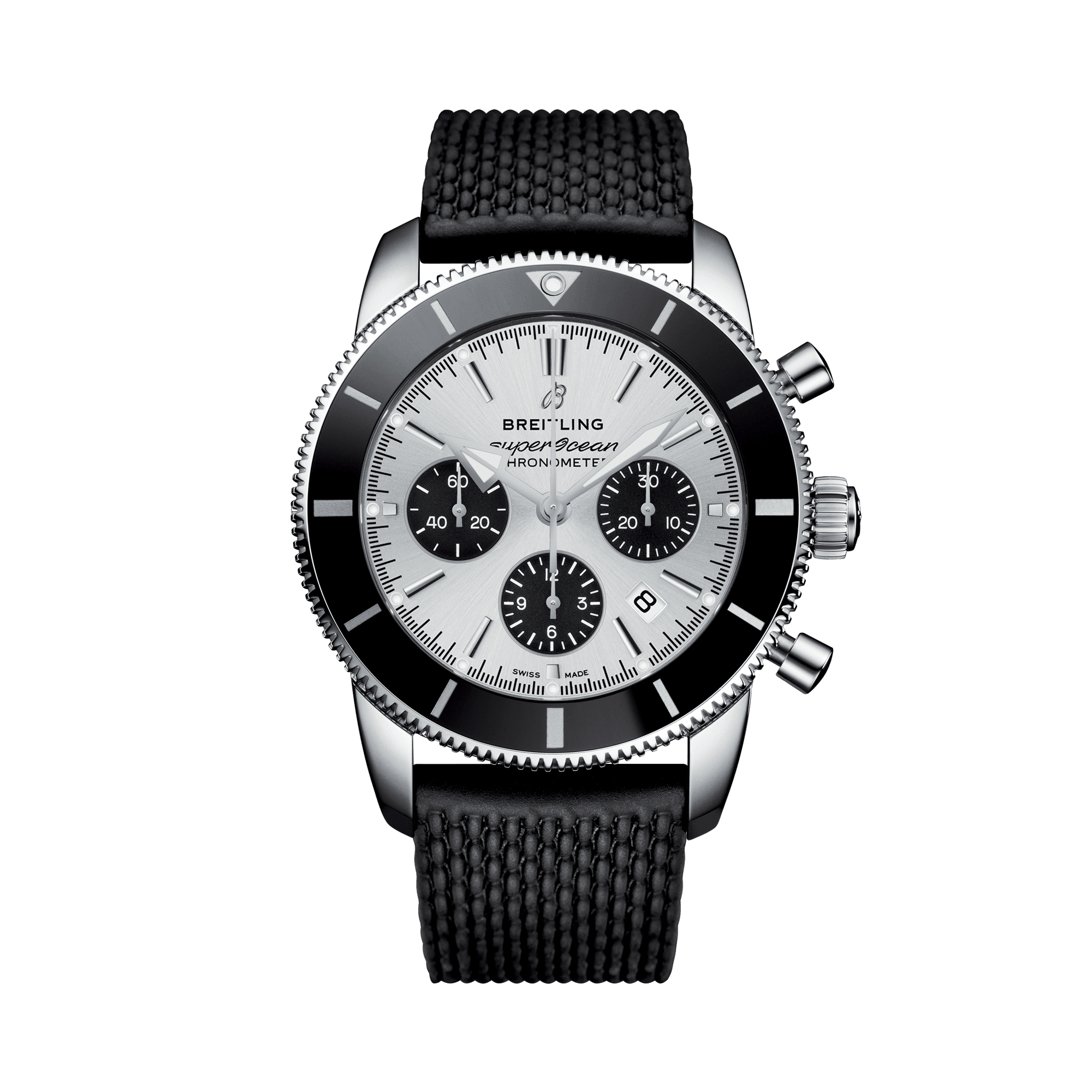 Breitling Superocean Heritage B01 44mm, Silver Dial, Baton Numerals_1